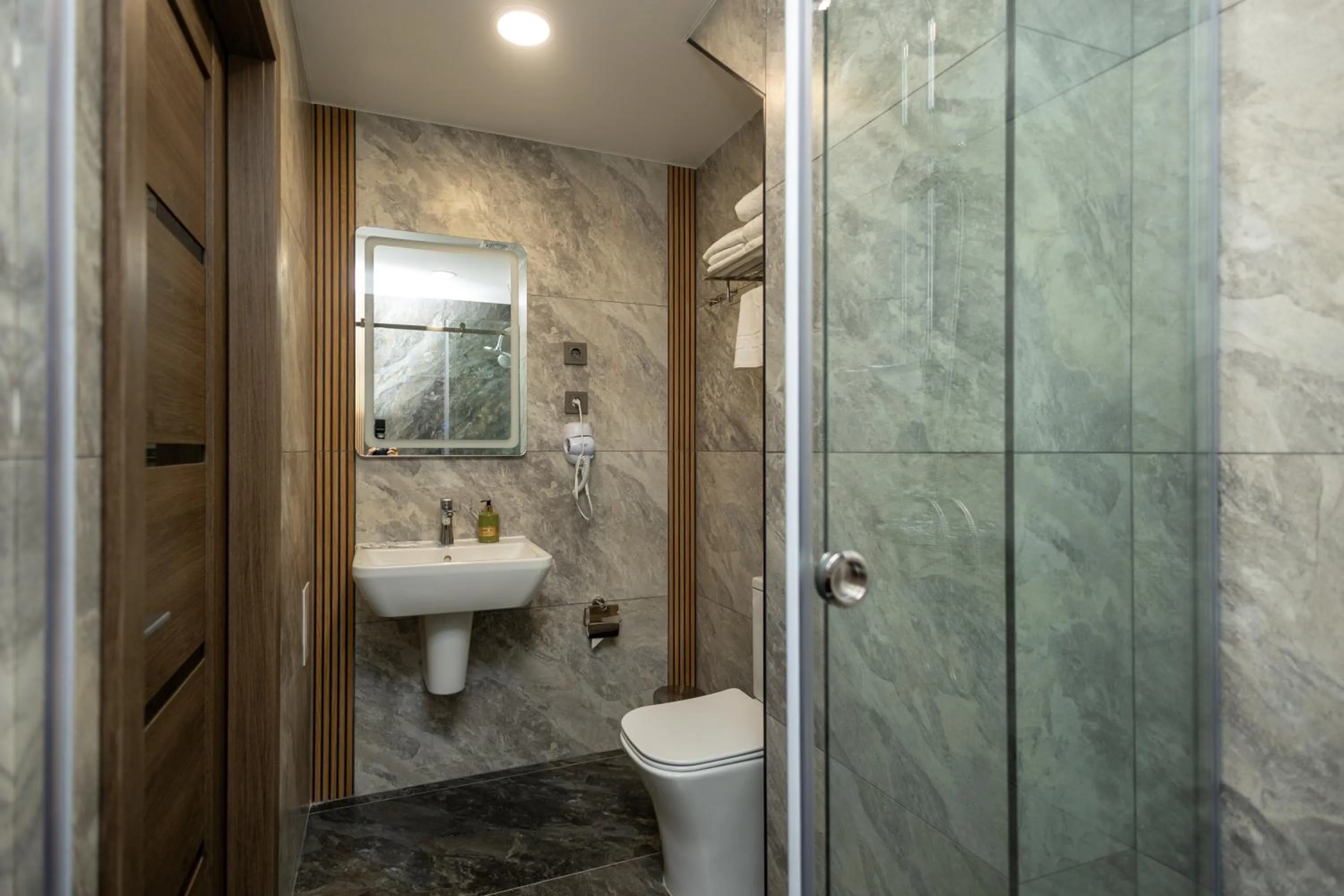 Shower in IRIS Hotel