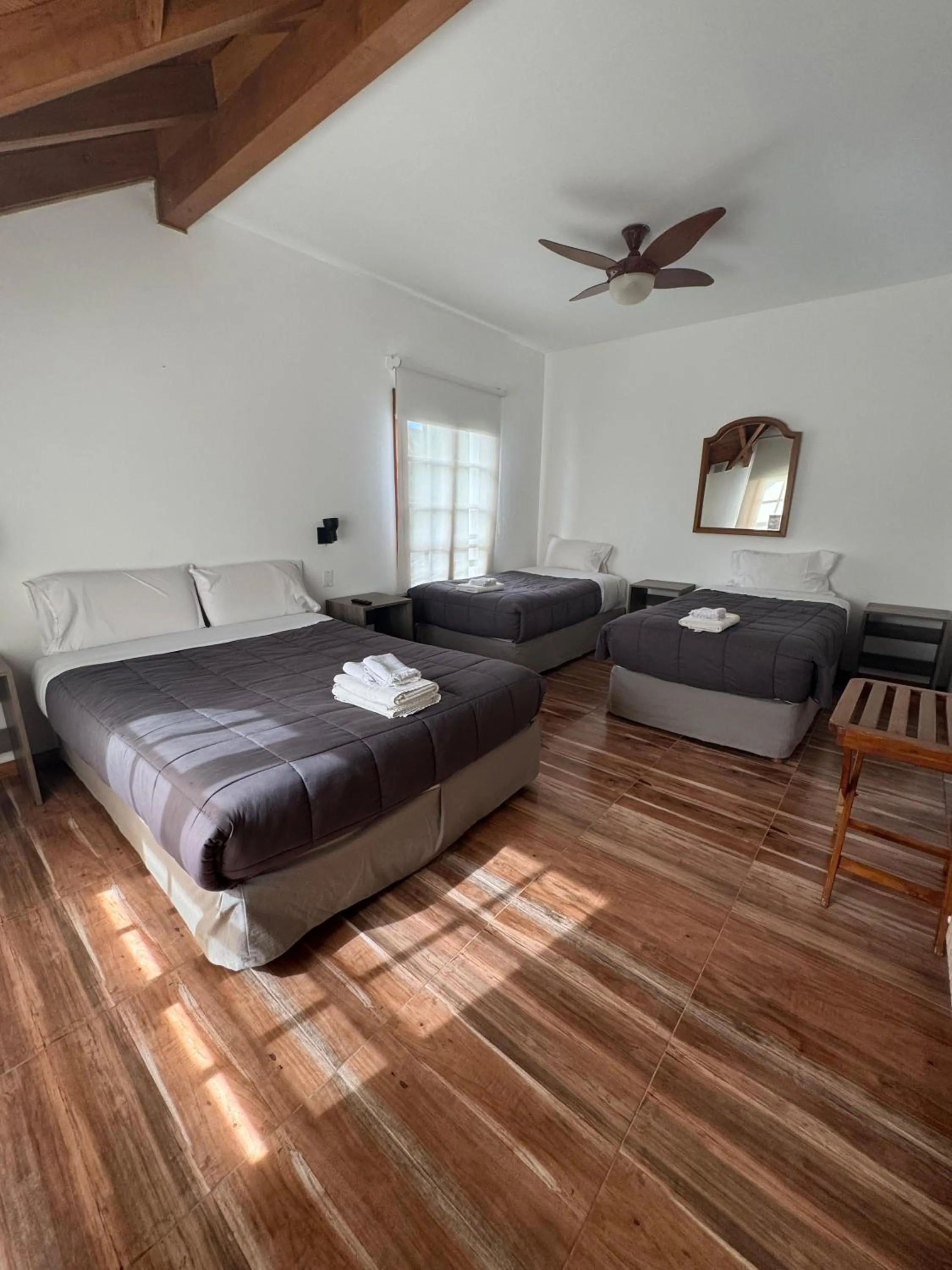 Bed in Hostería Cumbres Blancas