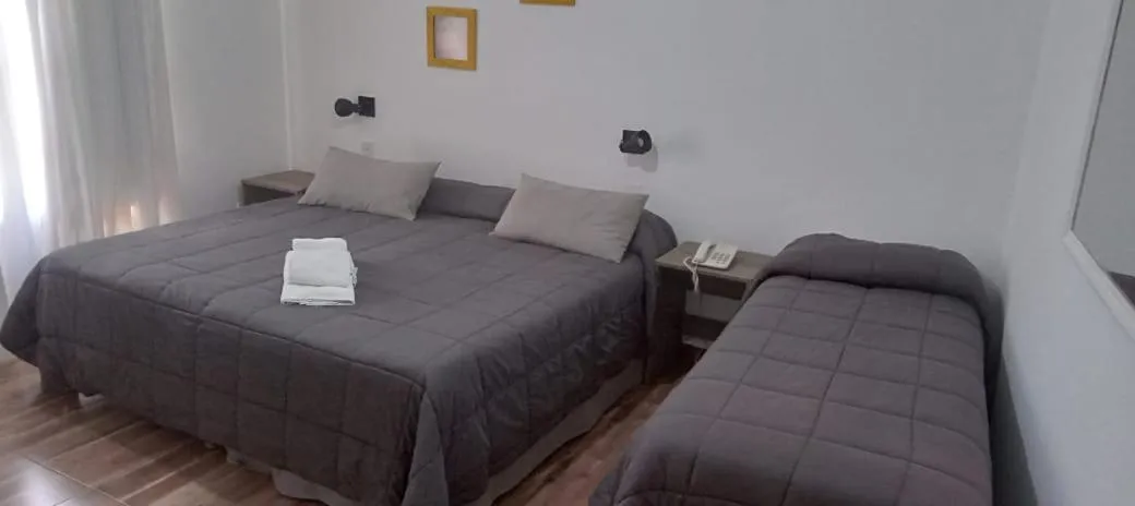 Bed in Hostería Cumbres Blancas