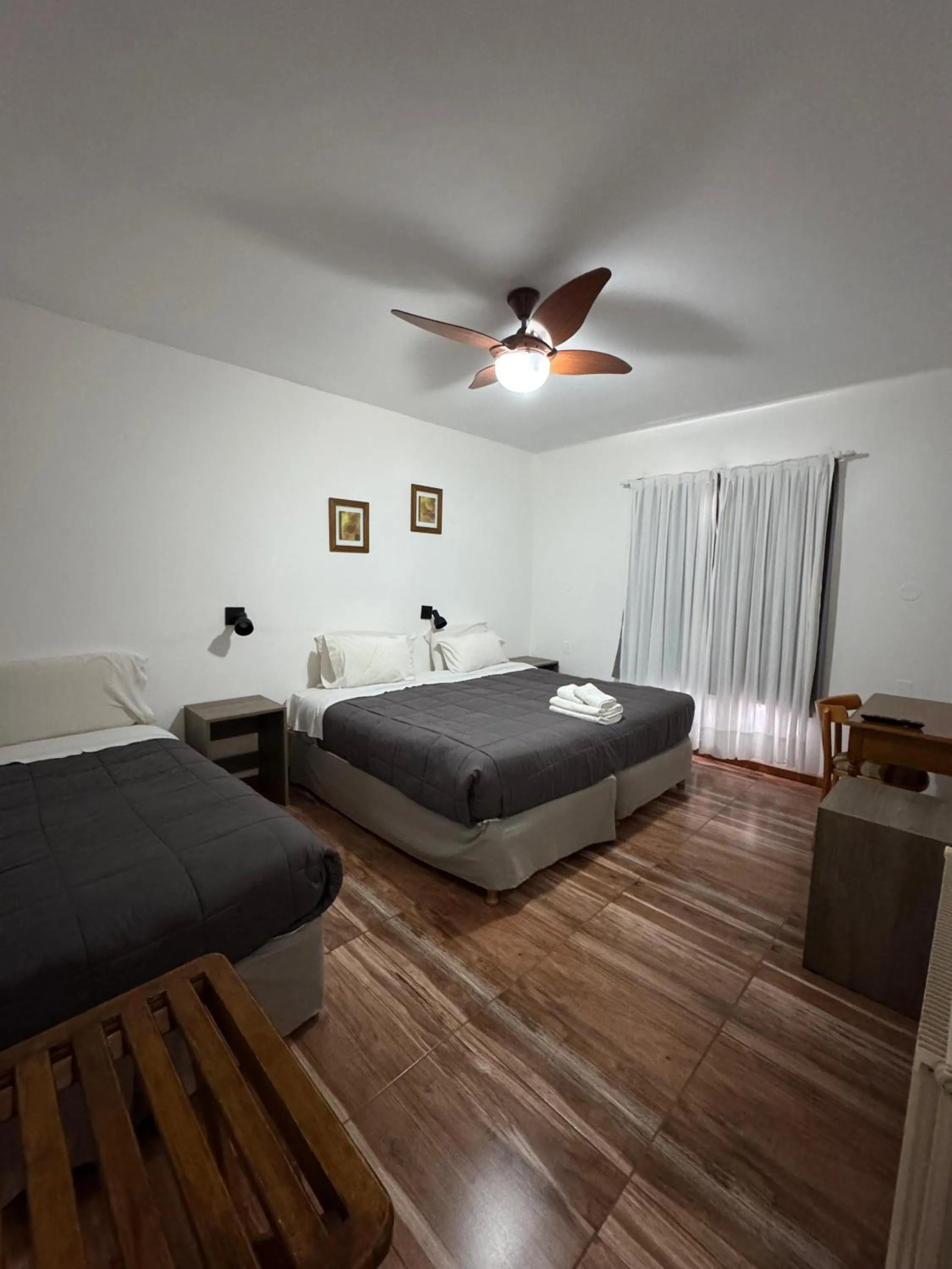 Bed in Hostería Cumbres Blancas