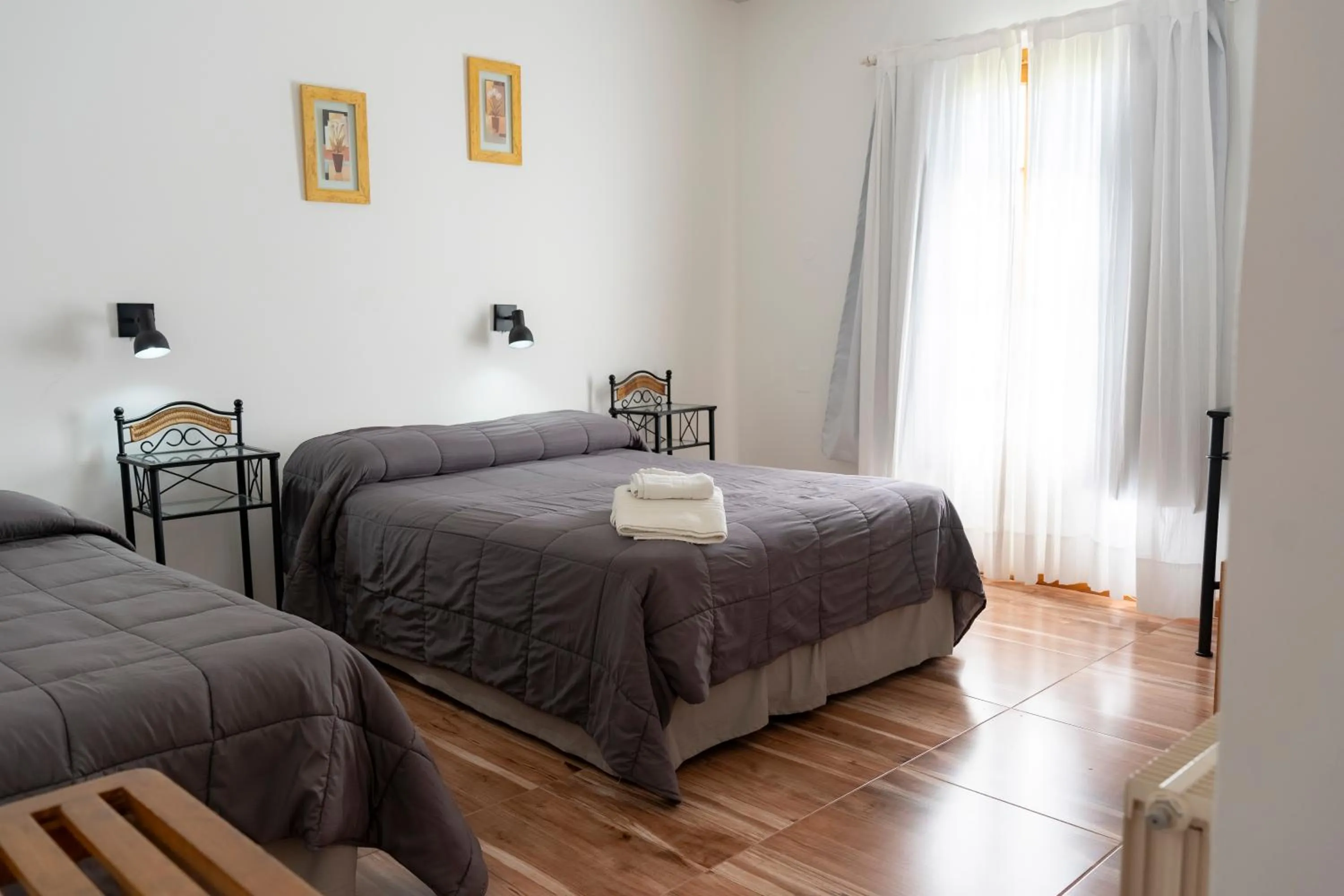 Bed in Hostería Cumbres Blancas