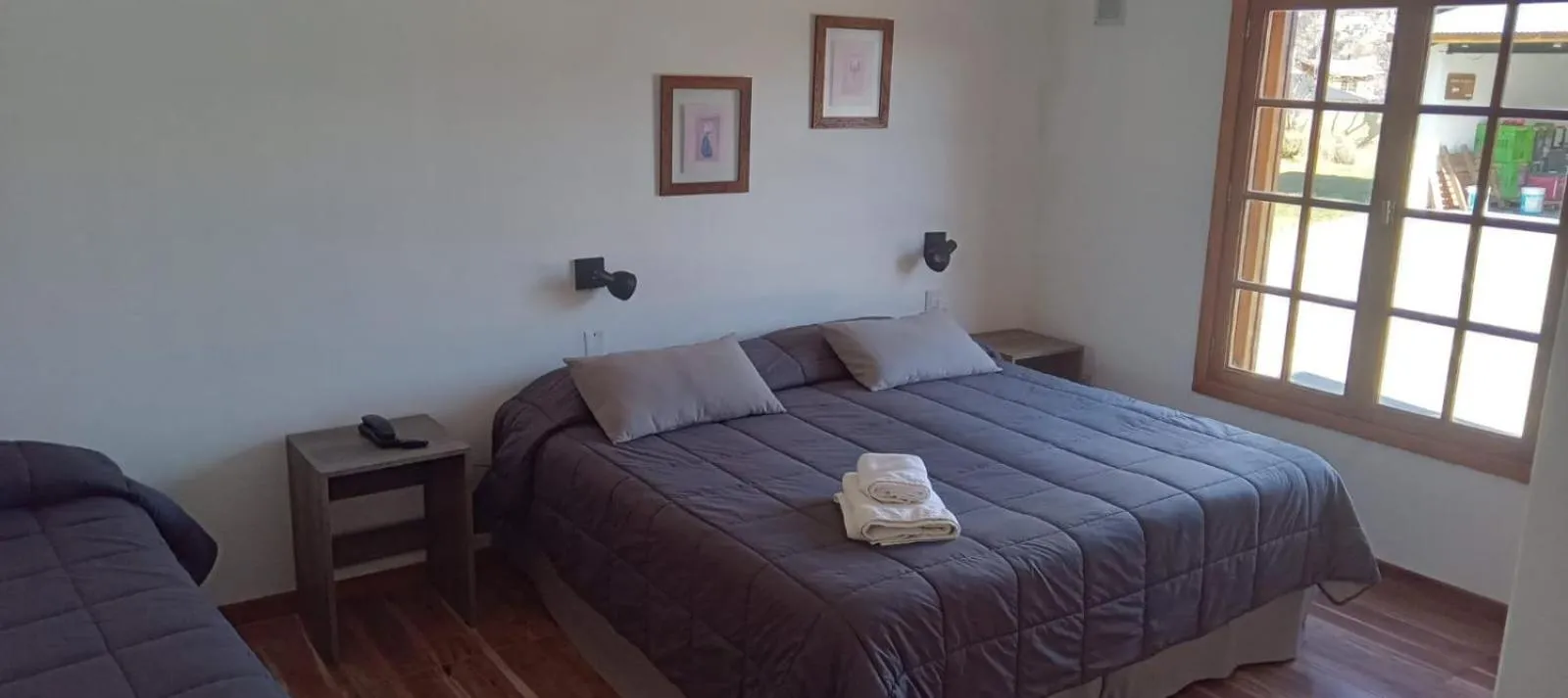 Bed in Hostería Cumbres Blancas