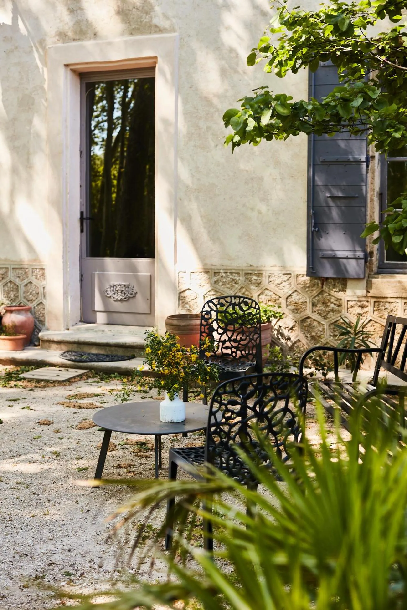 Patio in Fontclaire en Provence