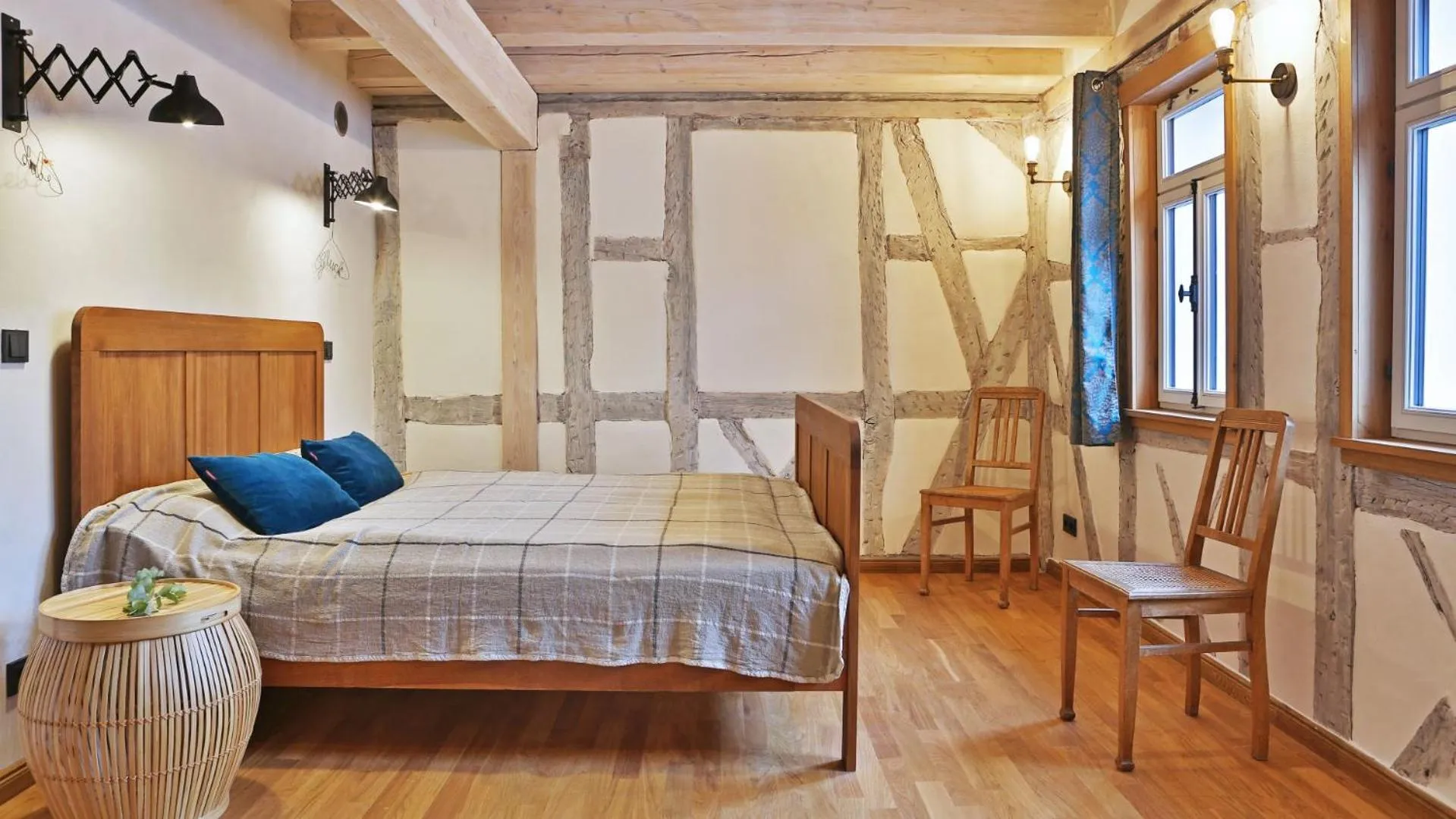 Bed in Gasthof zum Ochsen