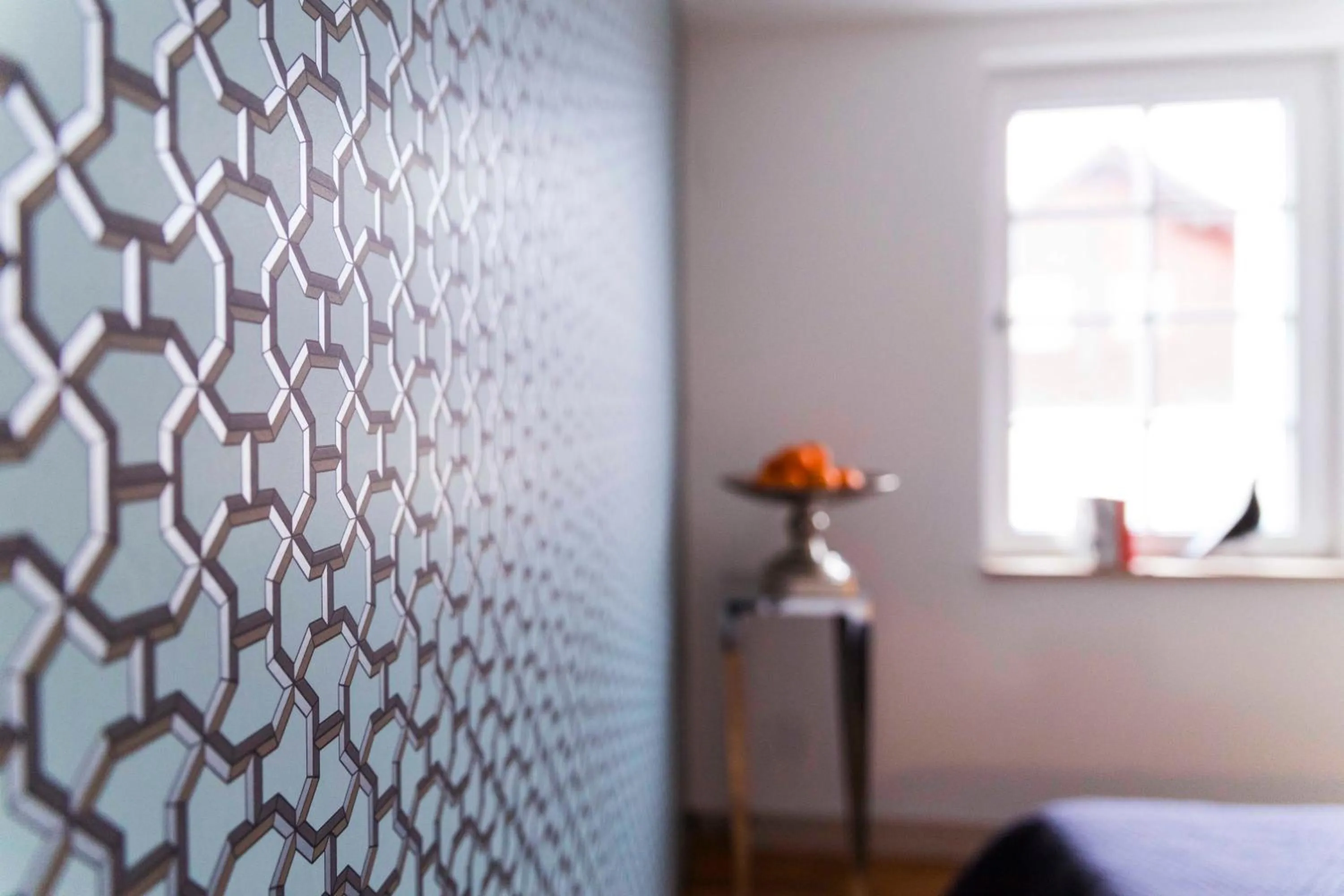 Decorative detail, Bed in Gasthof zum Ochsen