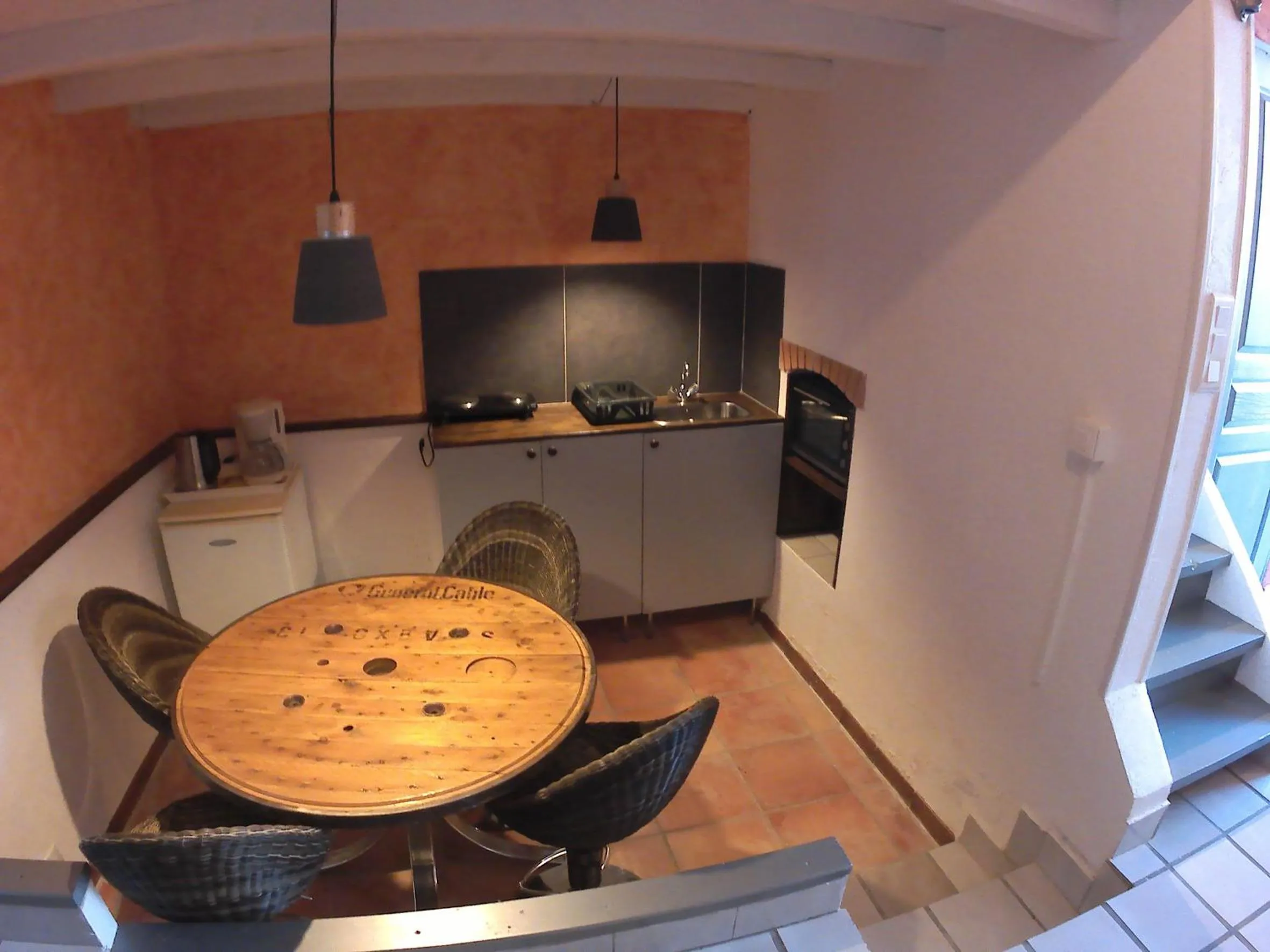 Kitchen or kitchenette in Mas d'Asvin & Spa