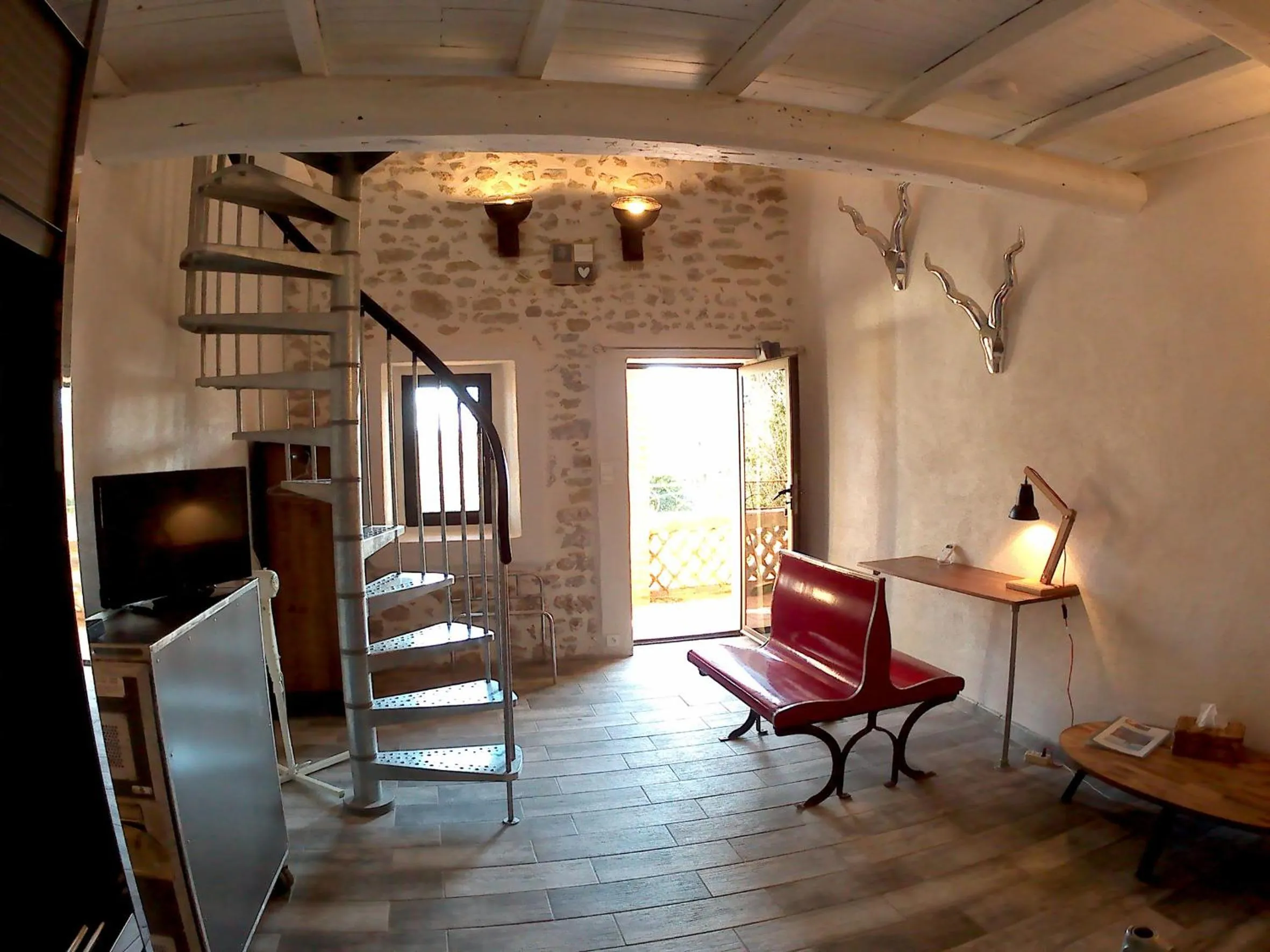 Living room in Mas d'Asvin & Spa