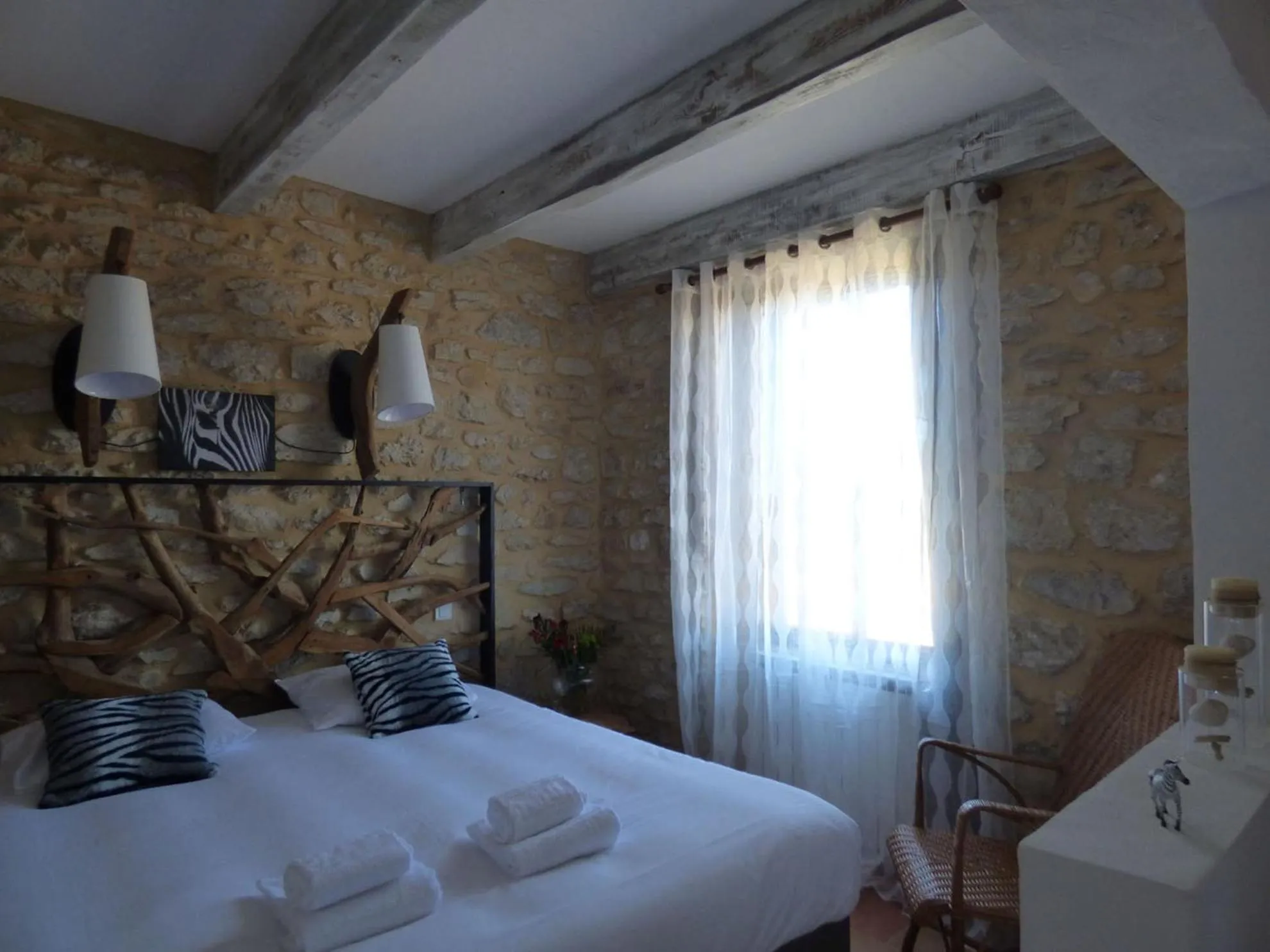Bedroom, Bed in Mas d'Asvin & Spa