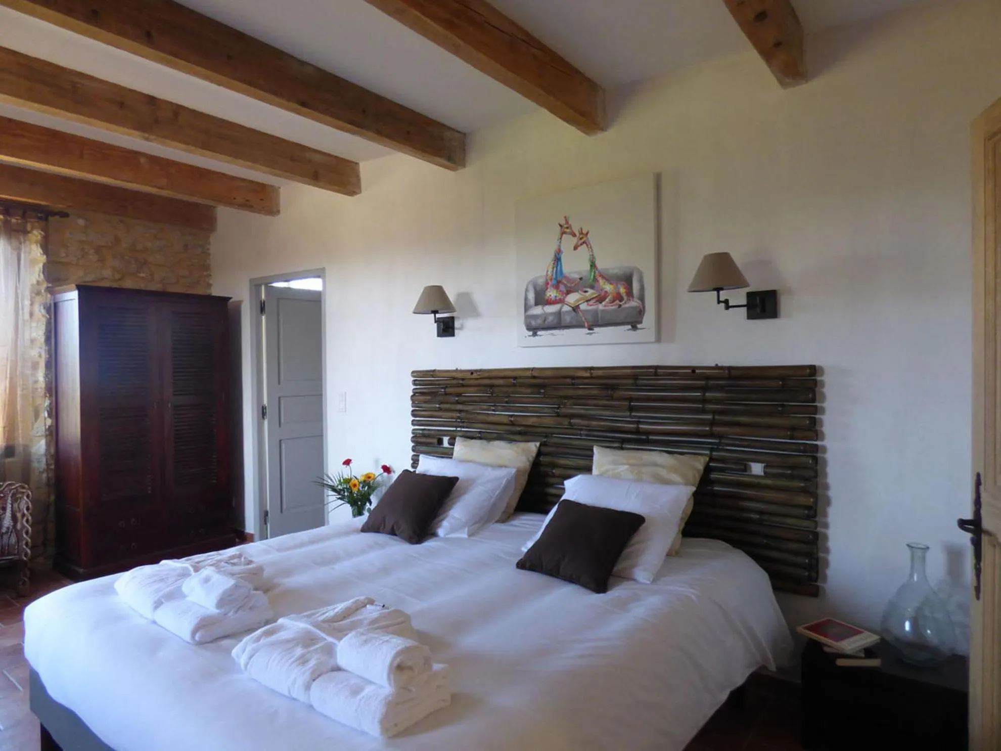 Bedroom, Bed in Mas d'Asvin & Spa
