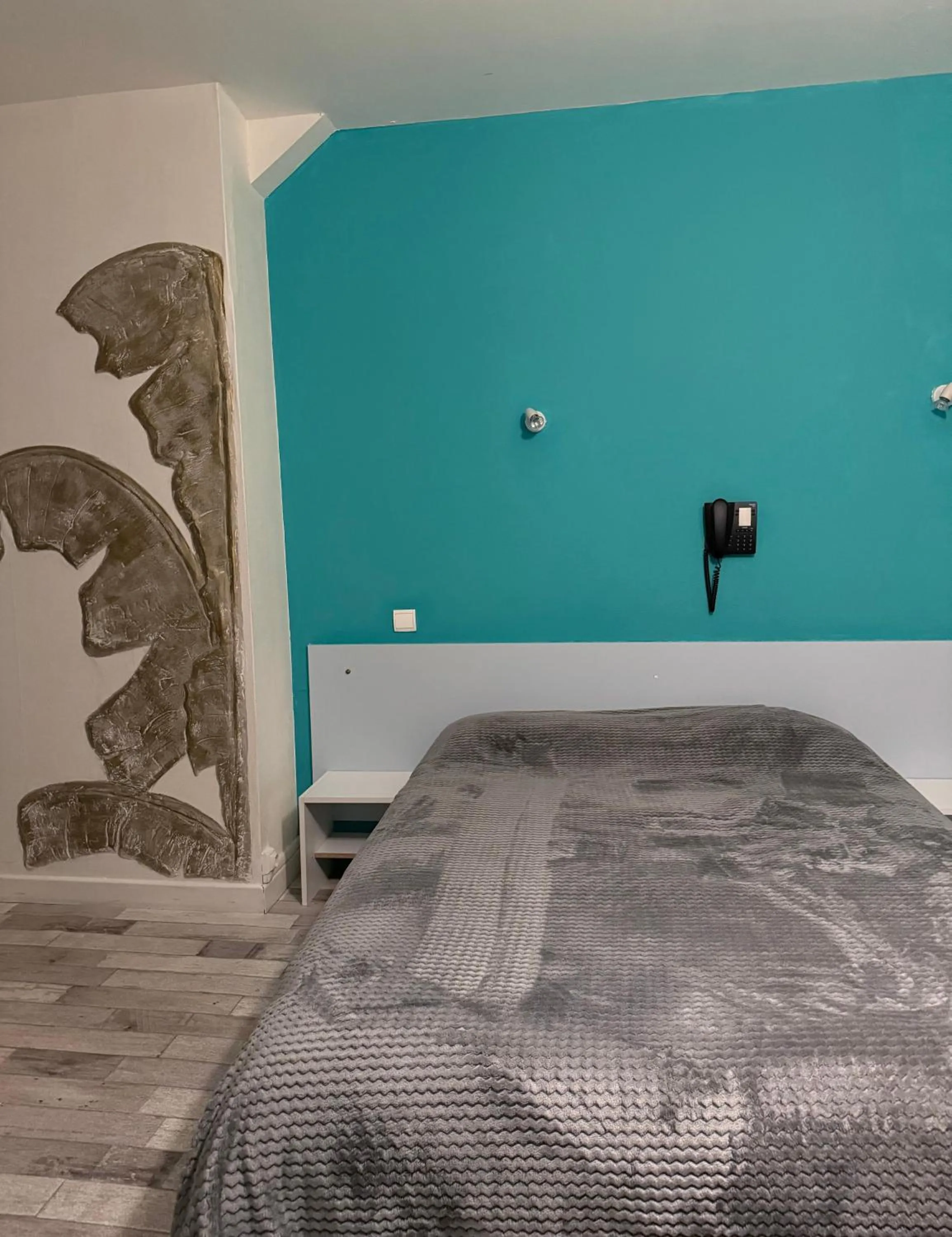 Bedroom, Bed in Le Relais de la route bleue