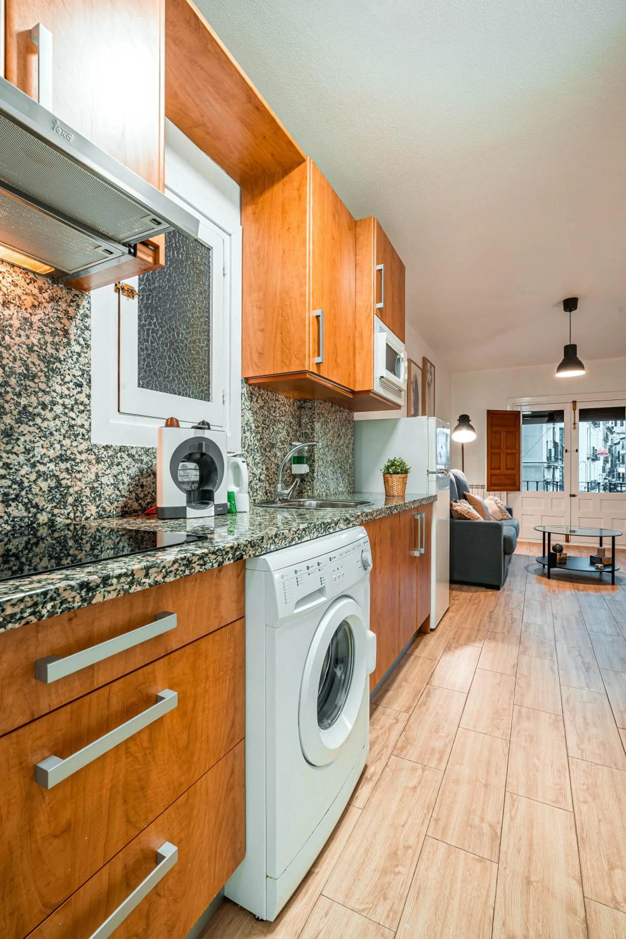 Kitchen or kitchenette in Apartamento cerca de la Alhambra y el Albaicín QH Granada Centro