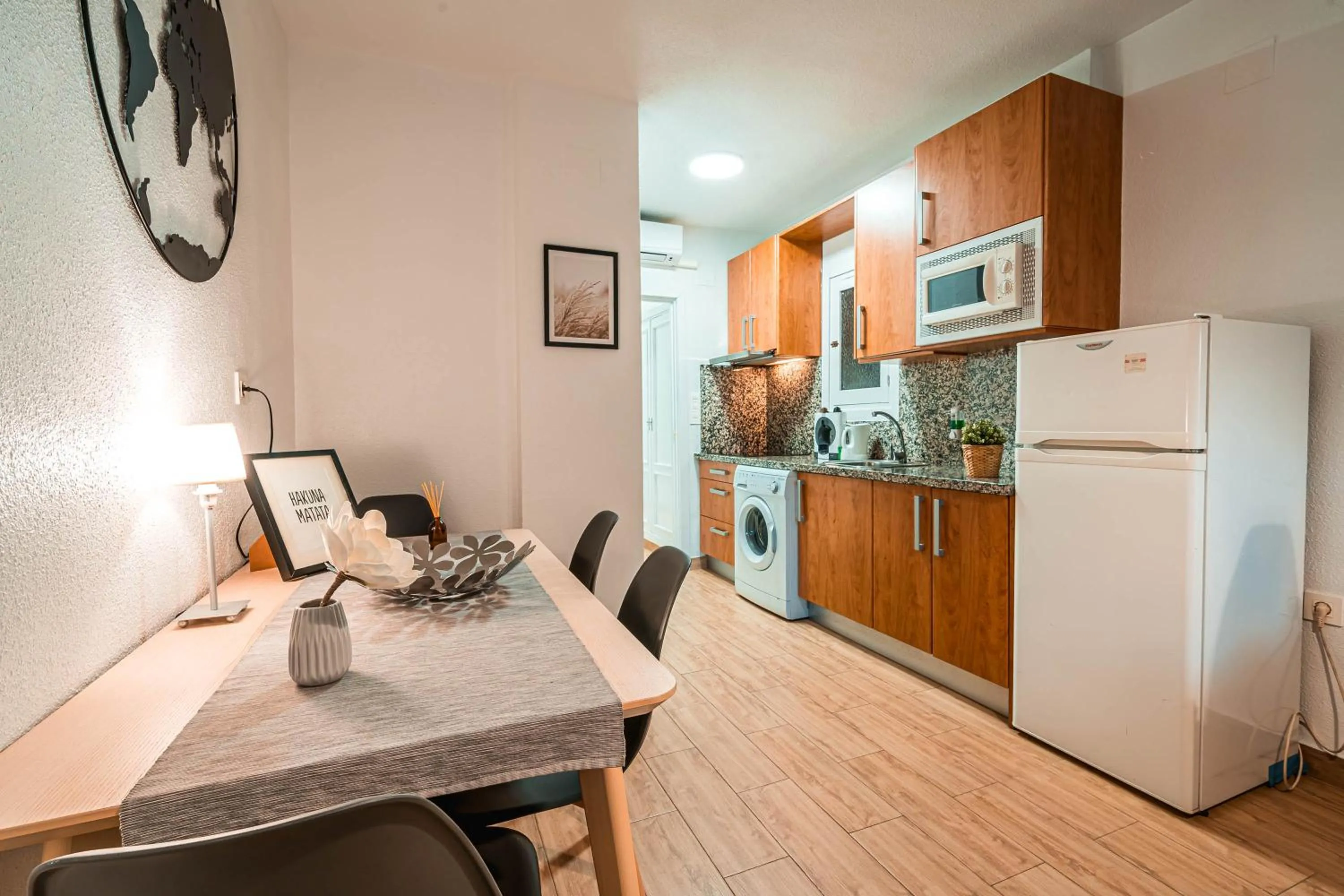 Kitchen or kitchenette in Apartamento cerca de la Alhambra y el Albaicín QH Granada Centro