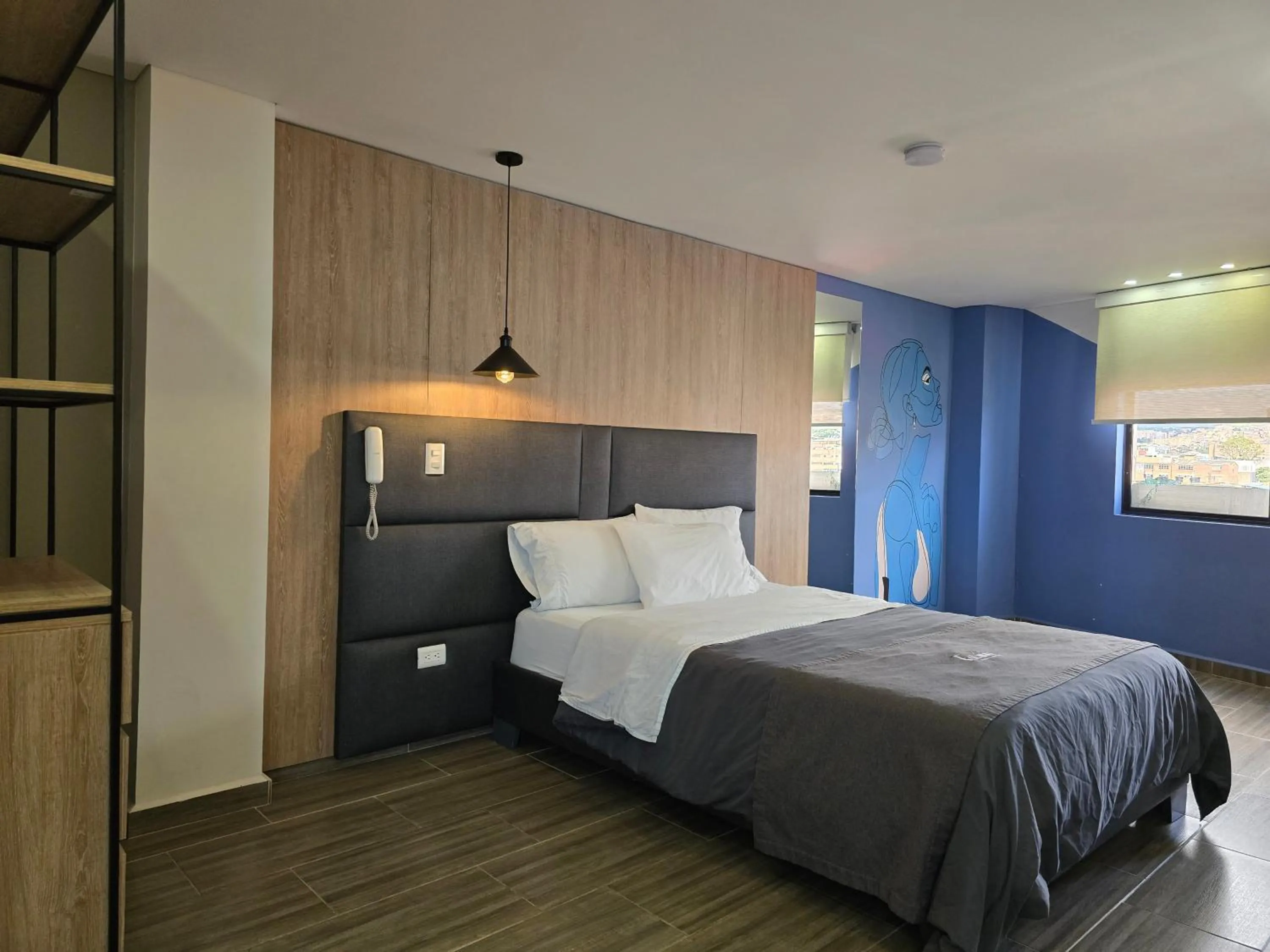 Bed in Estainn Hotel Coworking