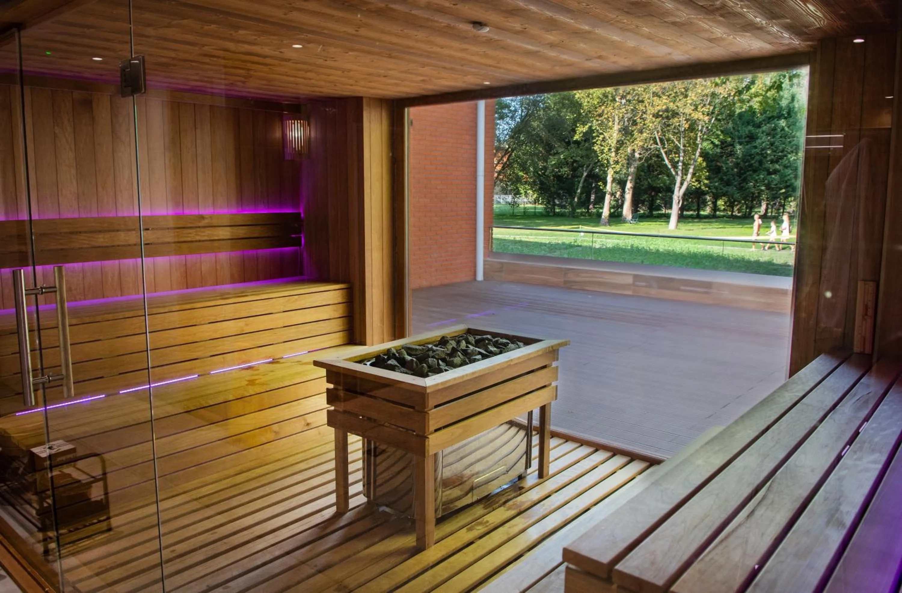 Sauna in Hotel Azur Premium