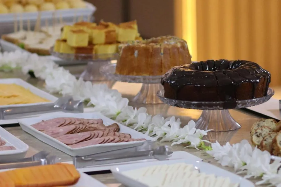 Buffet breakfast in Eco Hotel