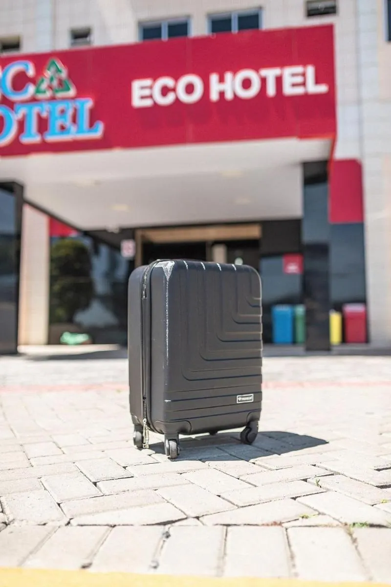 Facade/entrance in Eco Hotel