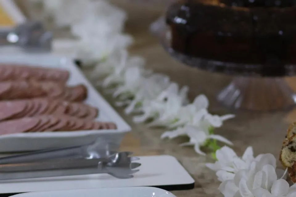 Buffet breakfast in Eco Hotel