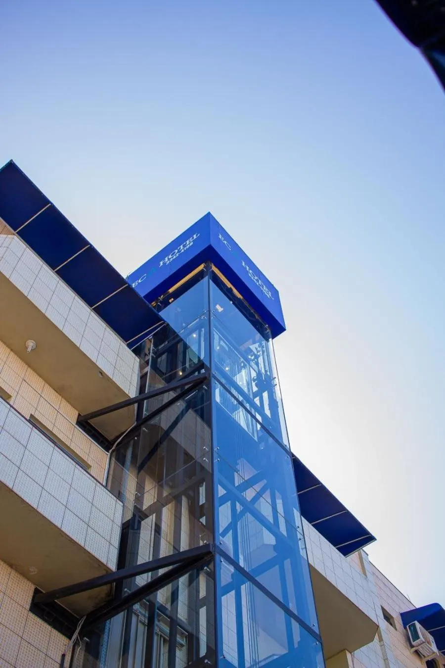 elevator in Eco Hotel