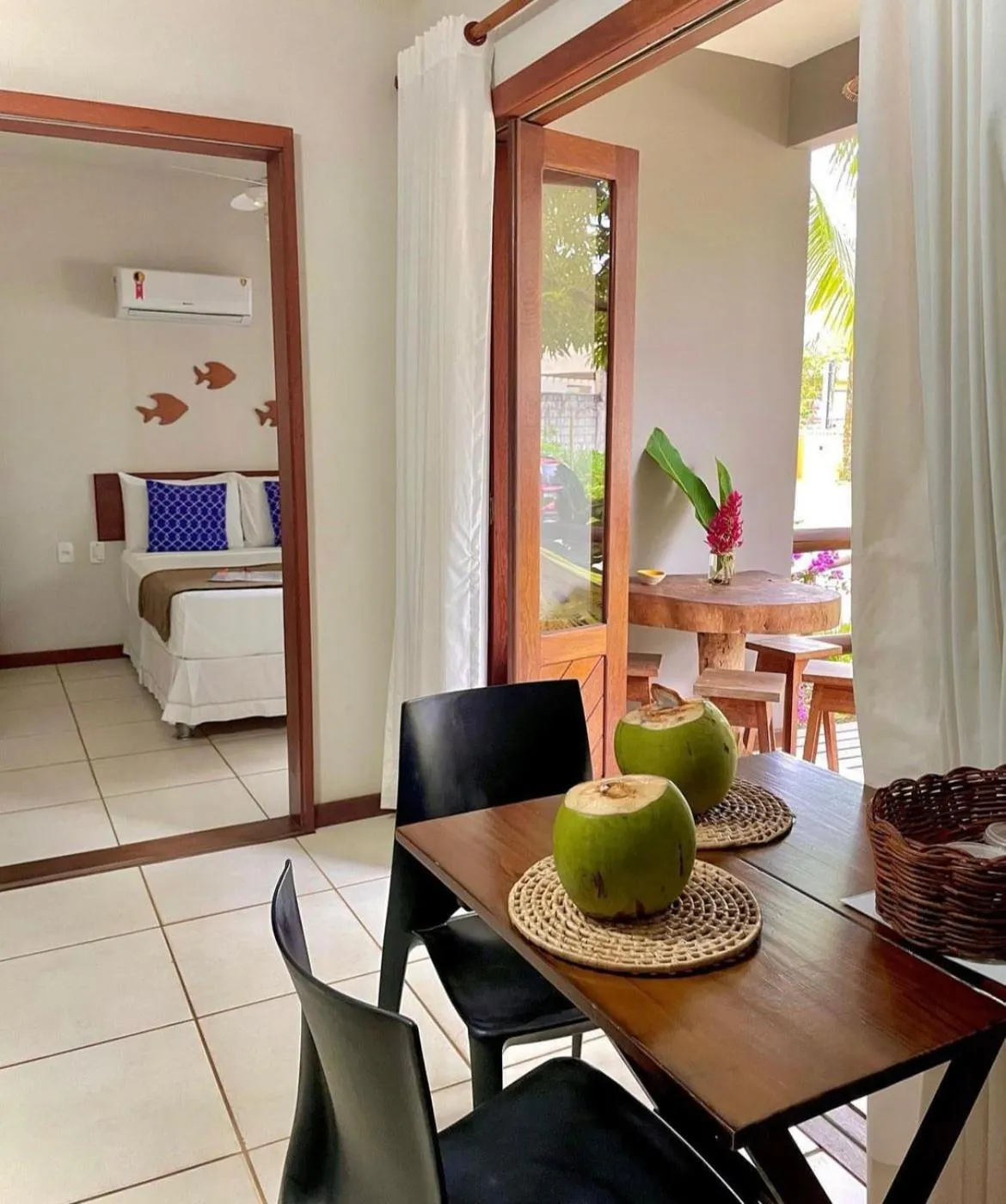 Seating area in Bahia Bonita Flat