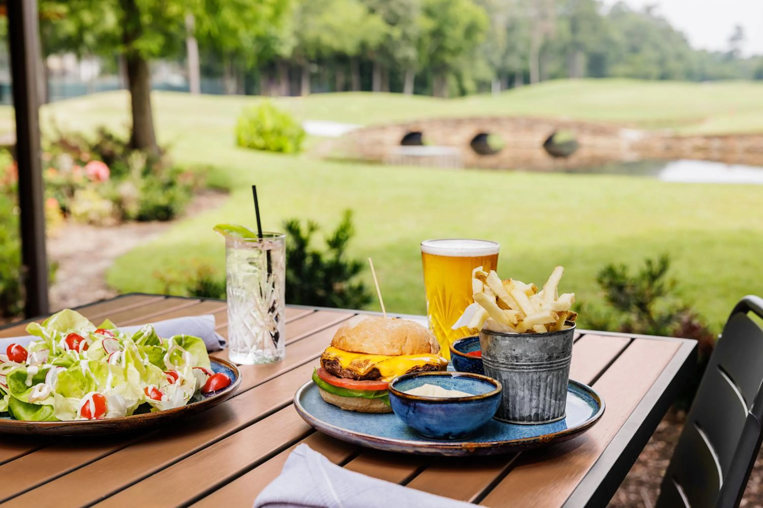 Patio in The Woodlands Resort, Curio Collection by Hilton