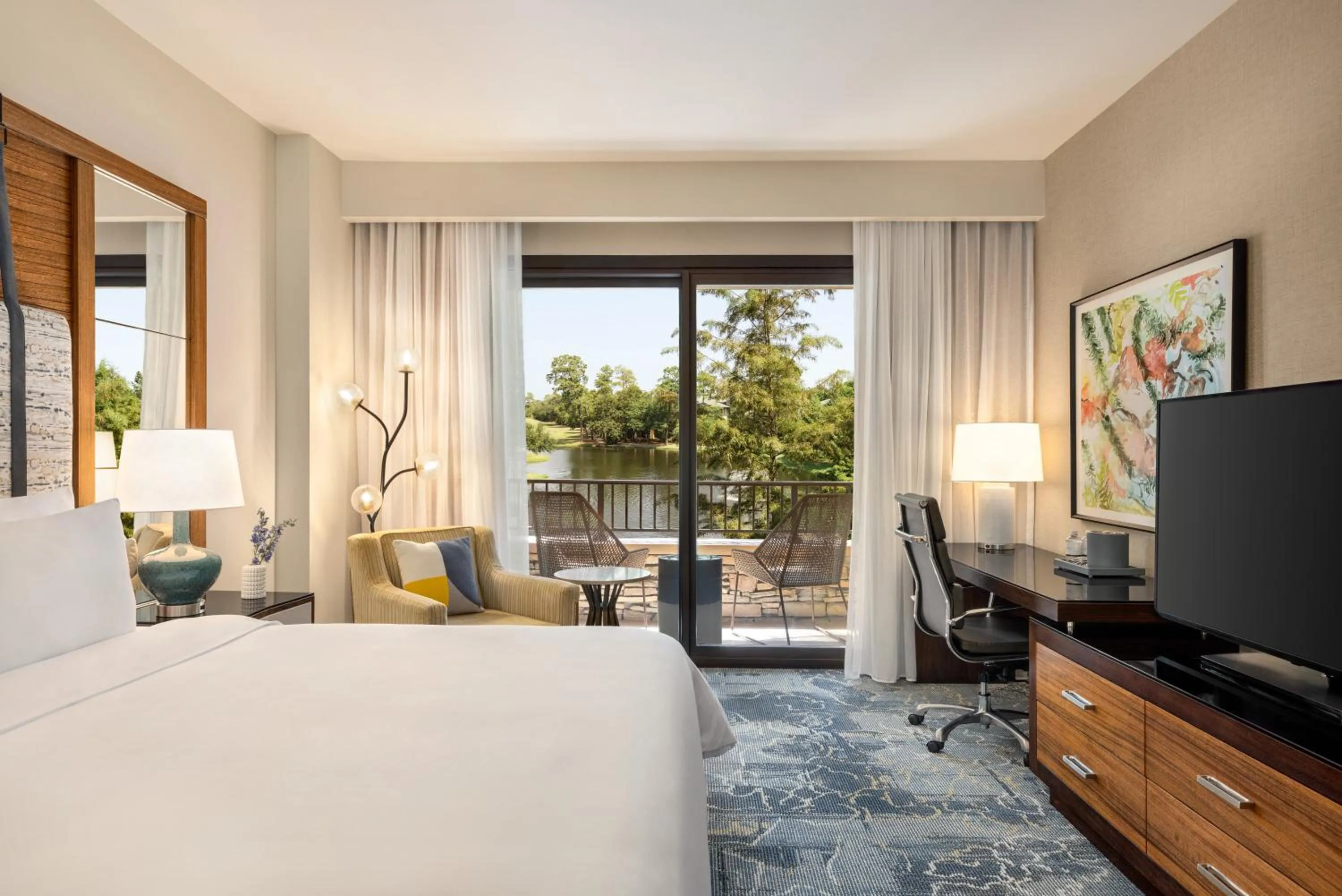 Bedroom, Bed in The Woodlands Resort, Curio Collection by Hilton