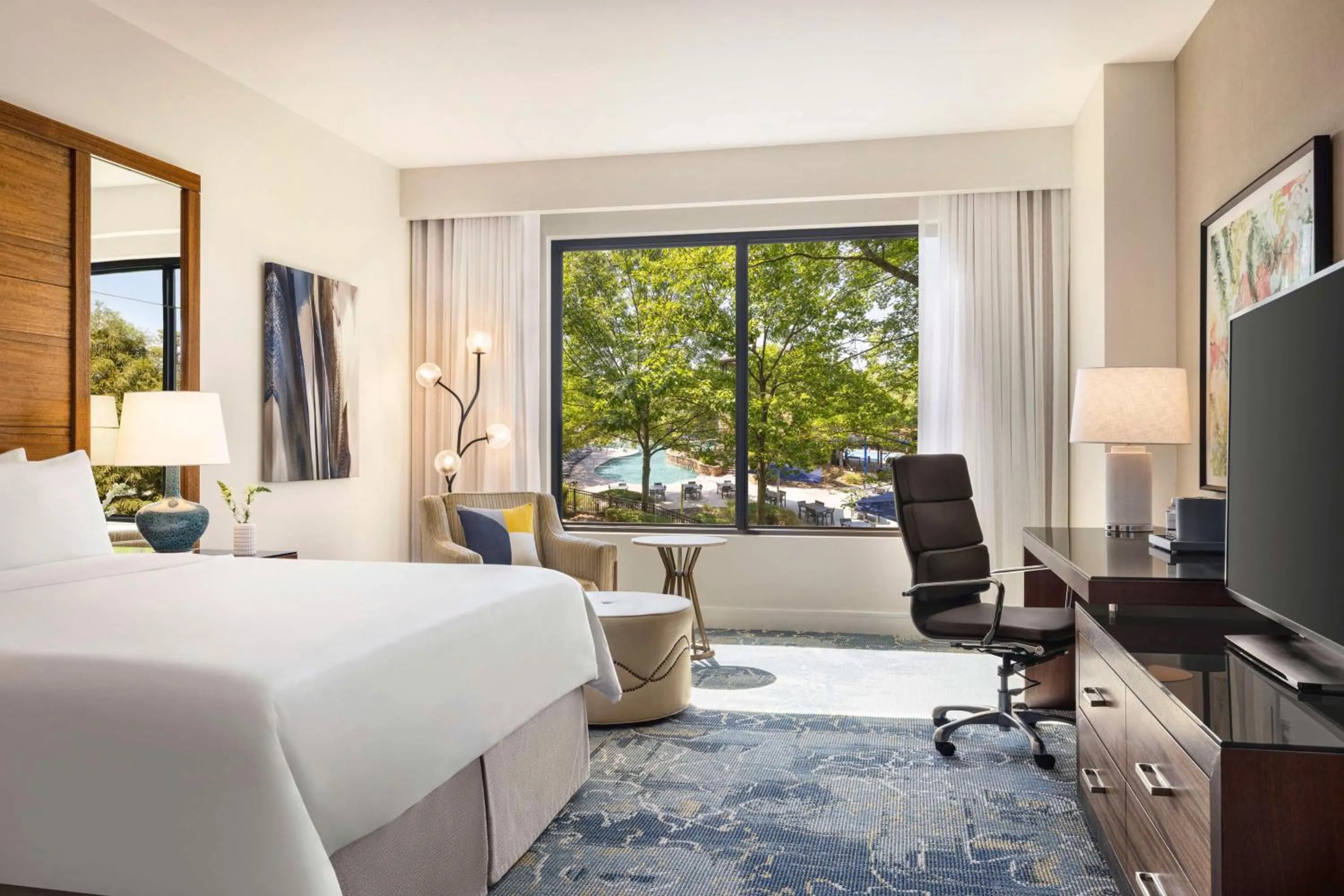 Bedroom, Bed in The Woodlands Resort, Curio Collection by Hilton