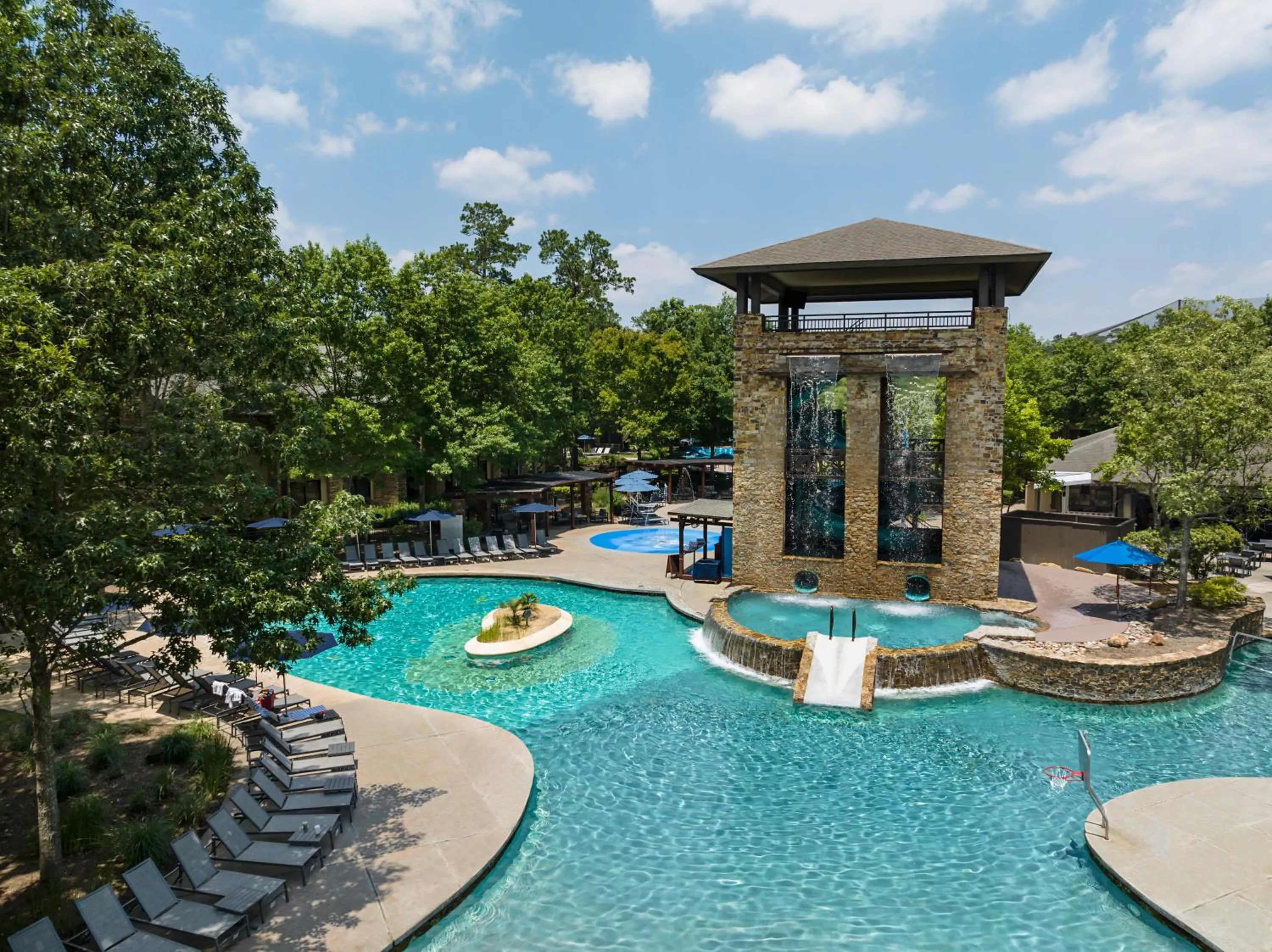 Aqua park in The Woodlands Resort, Curio Collection by Hilton