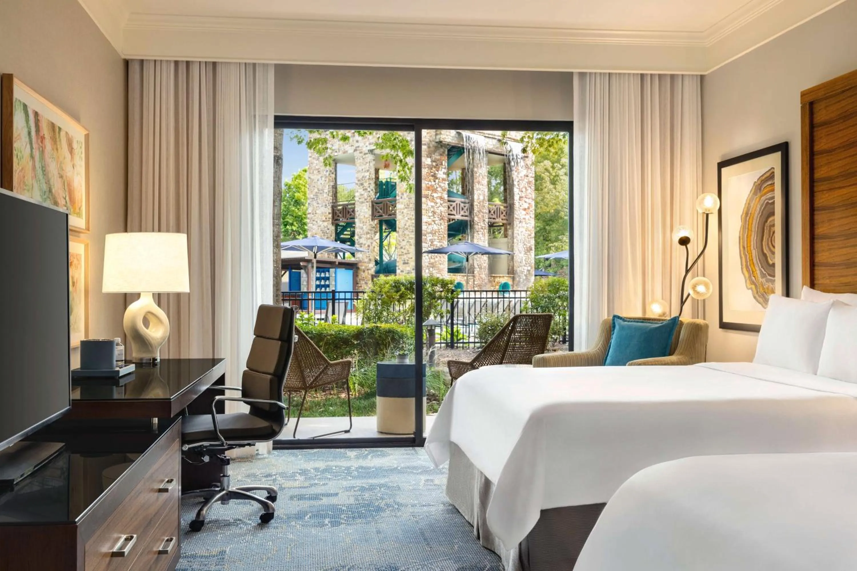 Bedroom, Bed in The Woodlands Resort, Curio Collection by Hilton