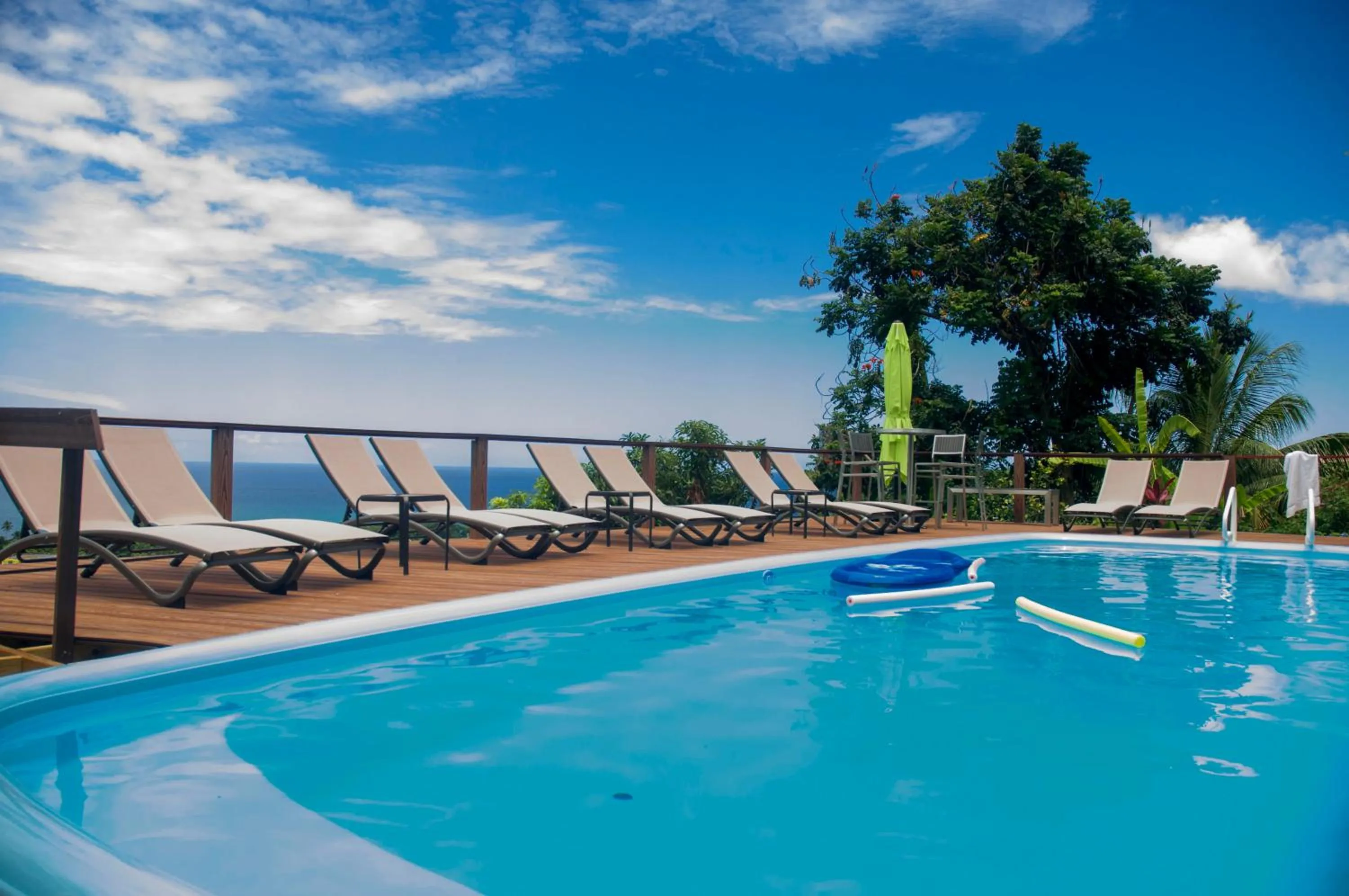 Garden view in The Champs