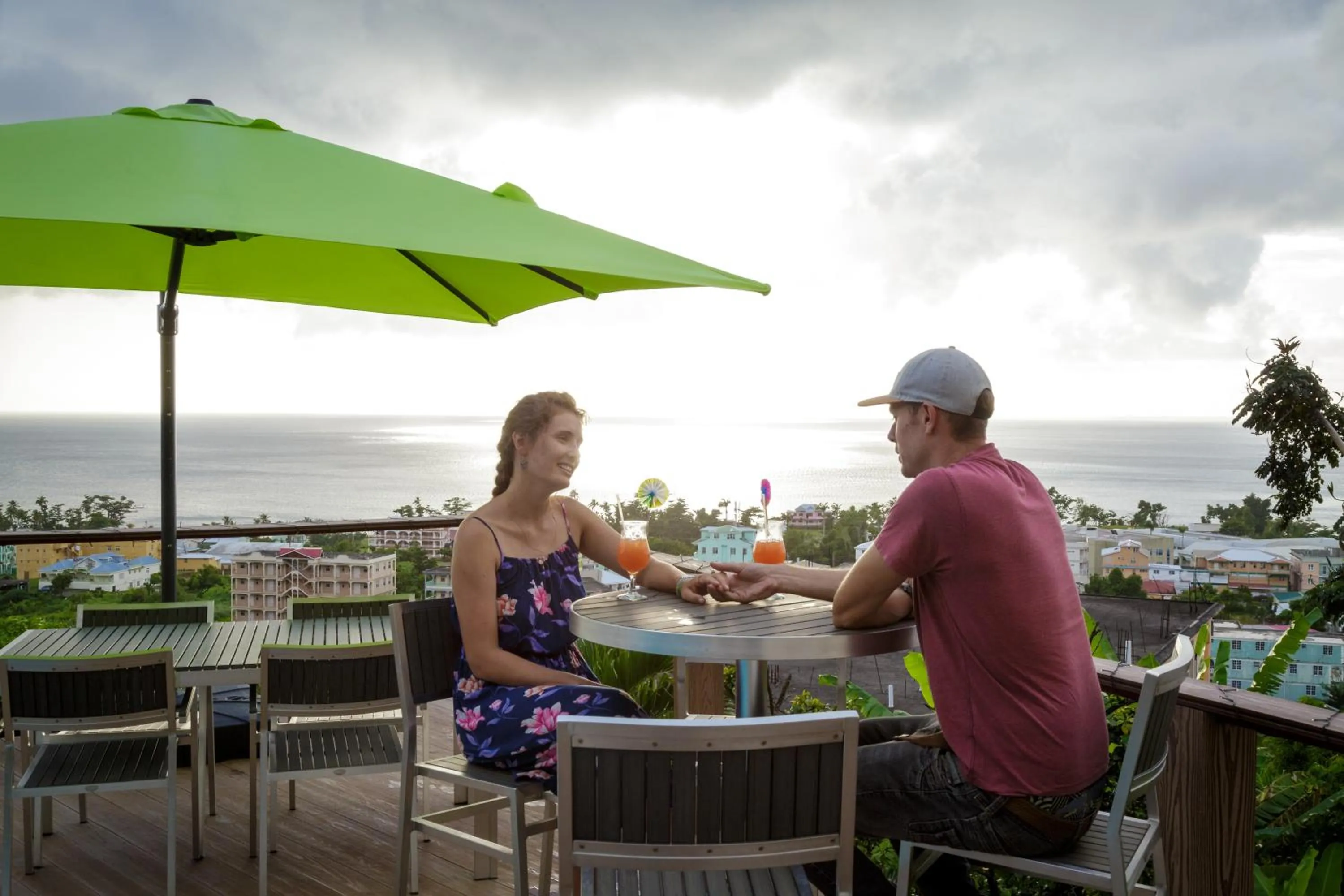 Garden view in The Champs