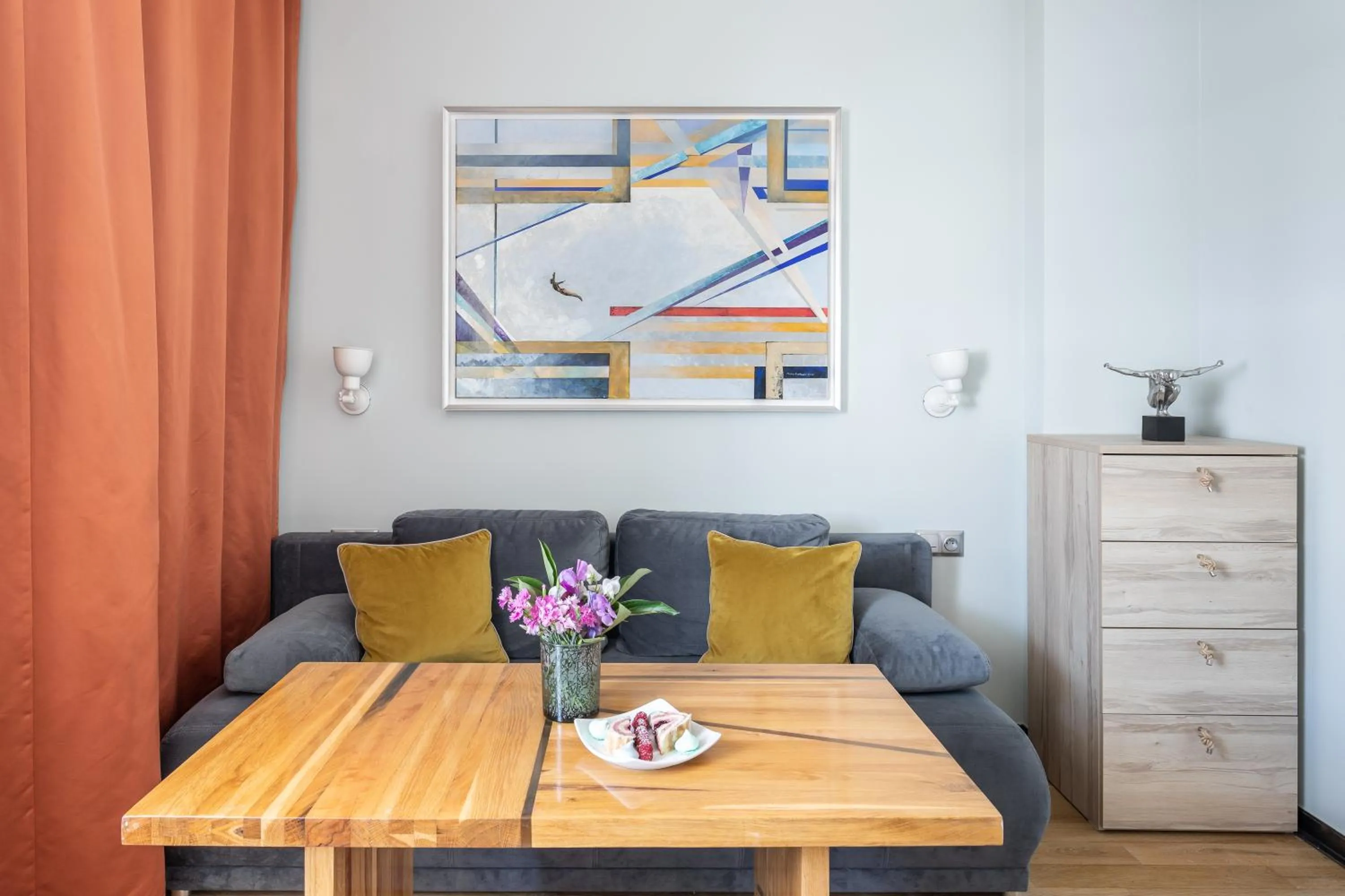 Seating area in Apartamenty Efekt 72