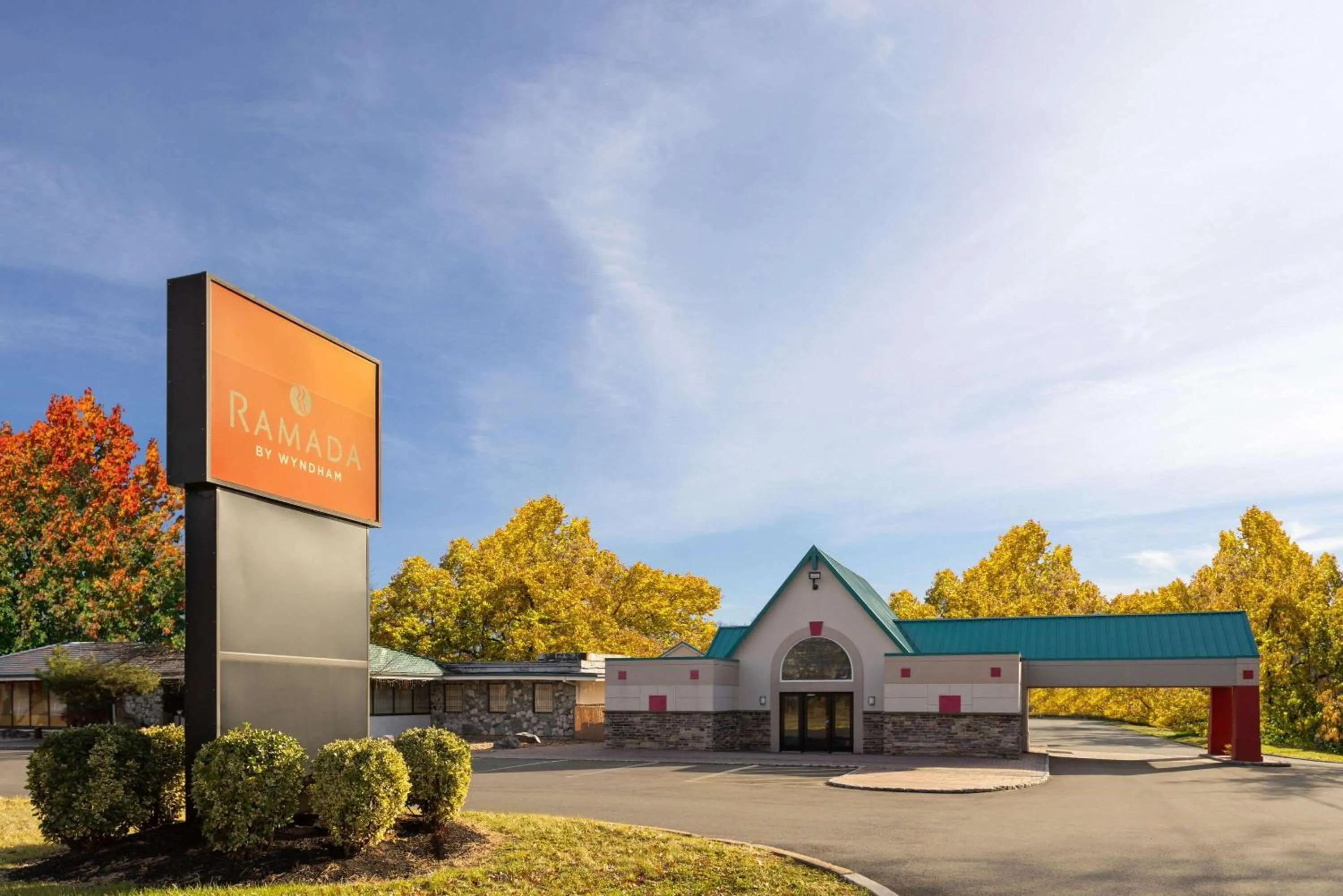 Property building in Ramada by Wyndham Parsippany