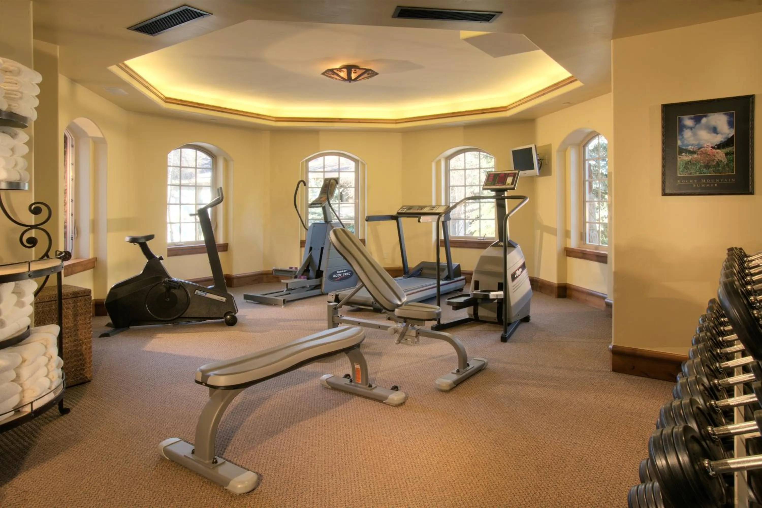 Fitness centre/facilities in Tivoli Lodge