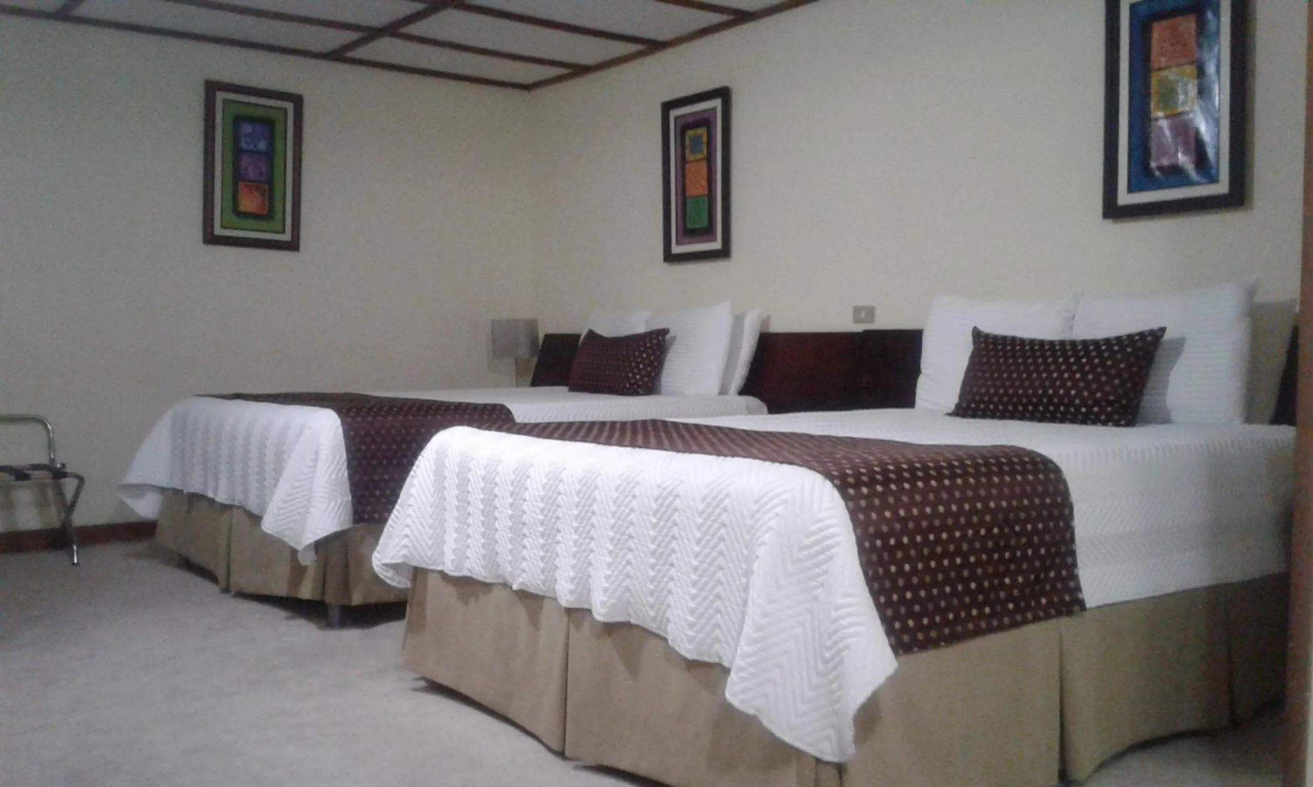 Bed in Hotel Villa Tournon