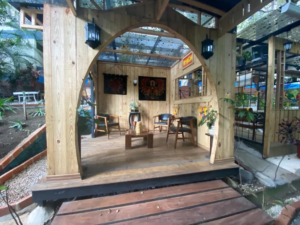 Seating area in Hotel Villa Tournon
