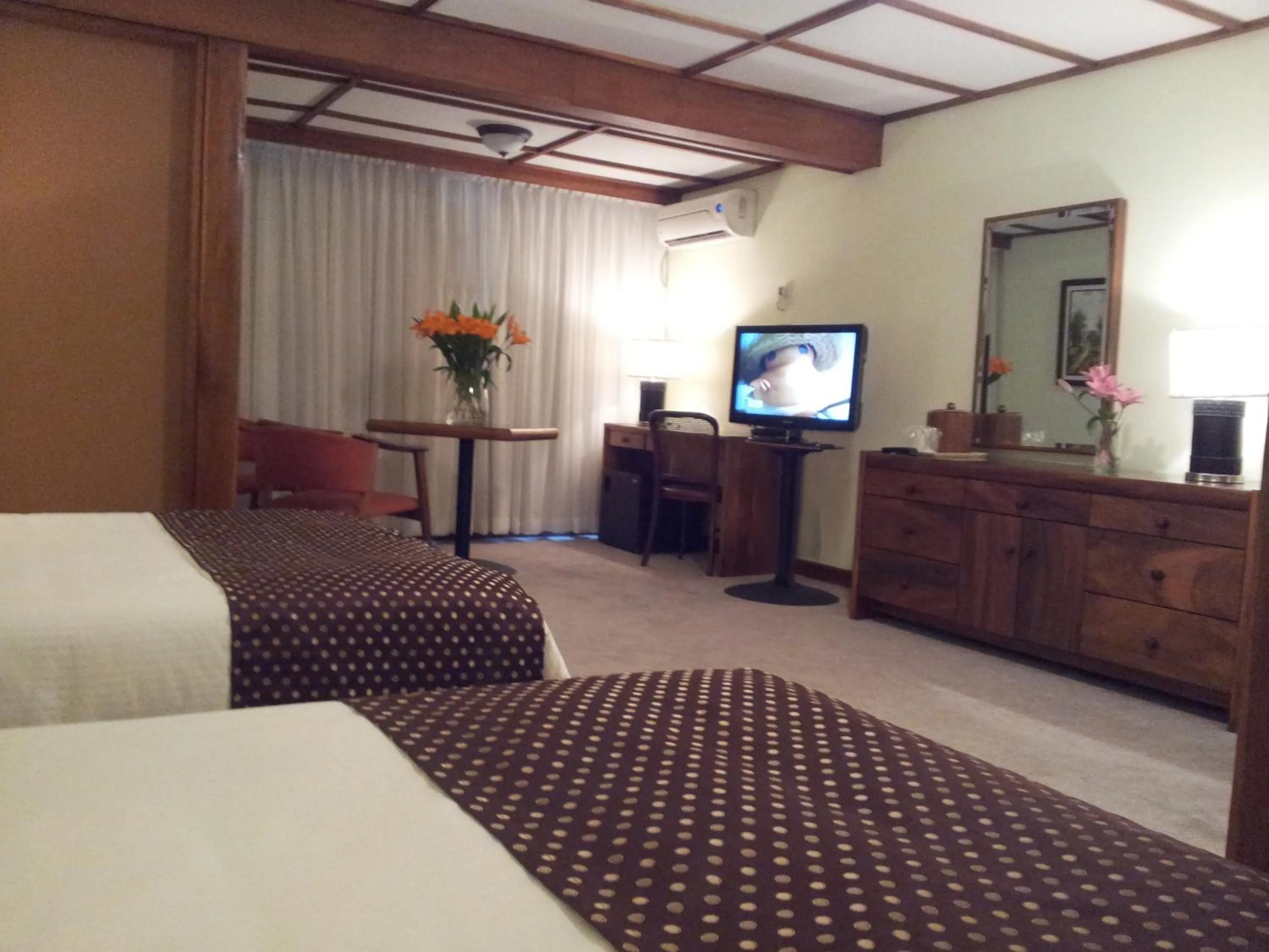 Bed in Hotel Villa Tournon