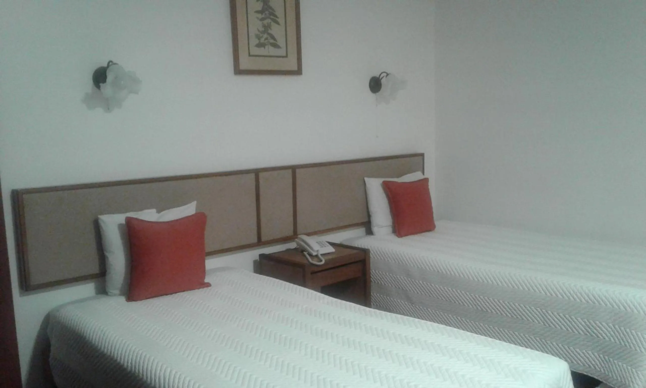 Bed in Hotel Villa Tournon