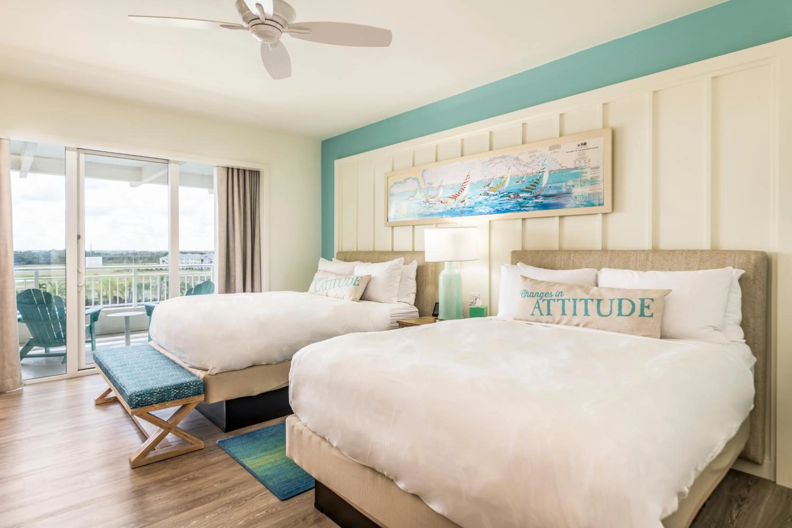 Photo of the whole room, Bed in Margaritaville Resort Orlando