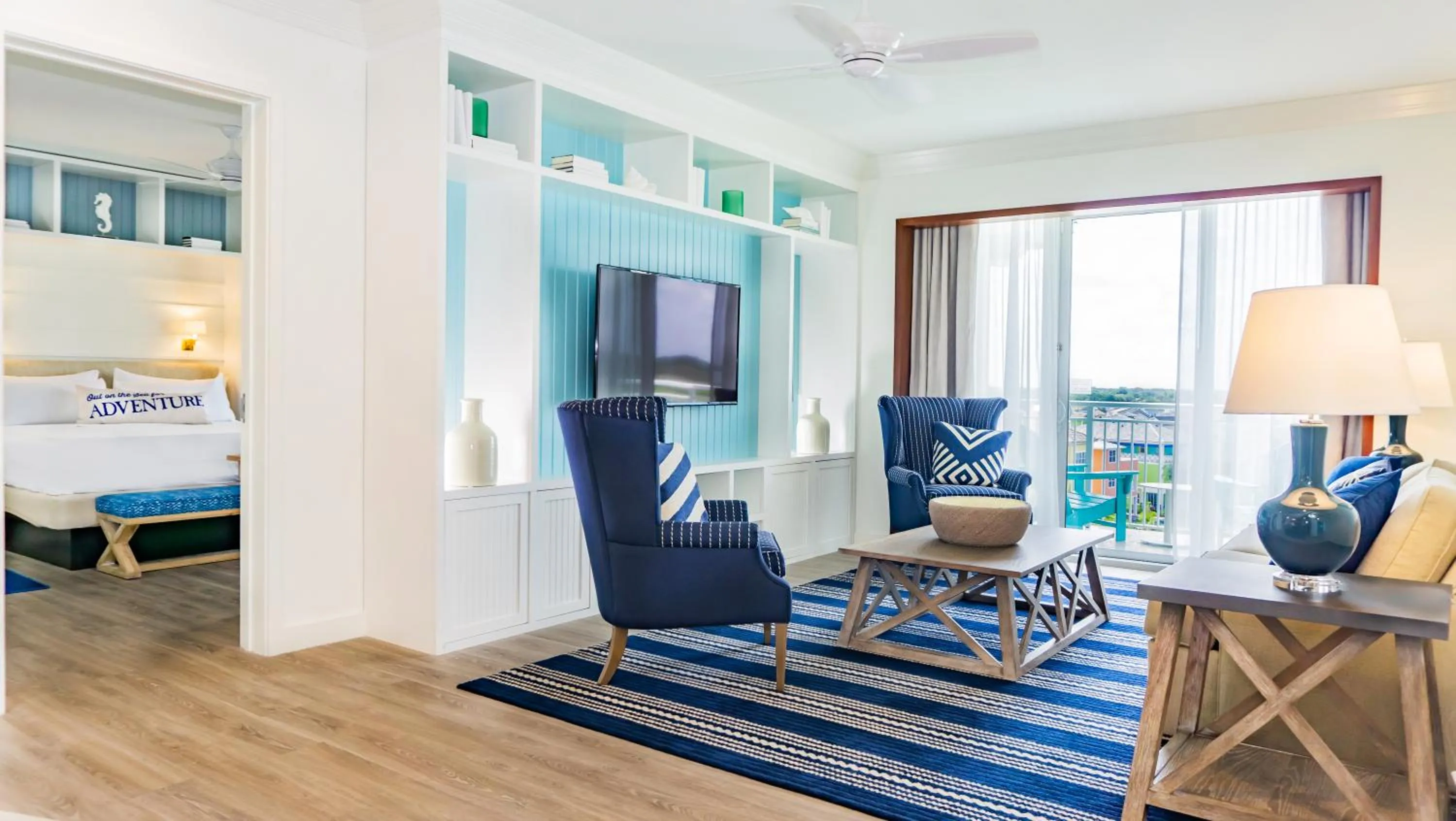 Bed in Margaritaville Resort Orlando