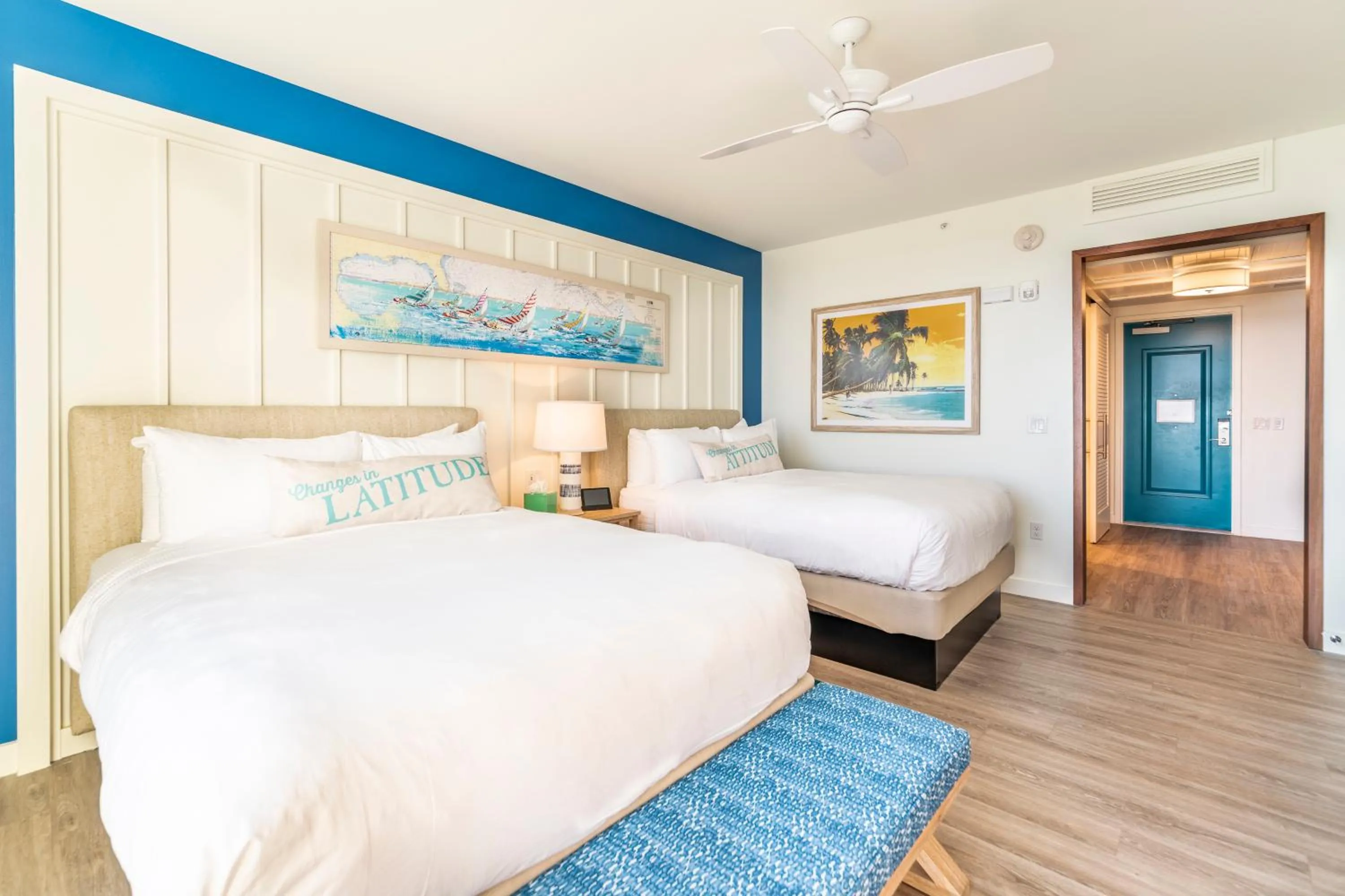 Bed in Margaritaville Resort Orlando