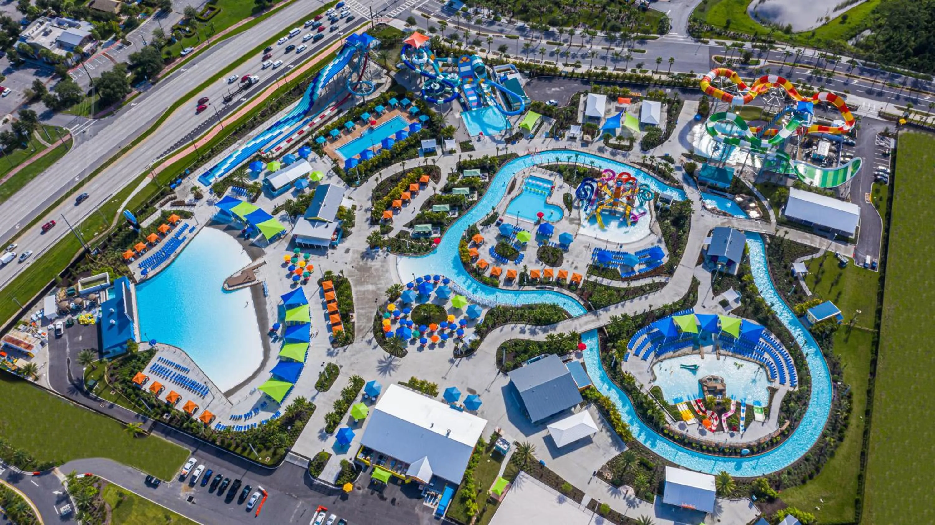 Aqua park in Margaritaville Resort Orlando
