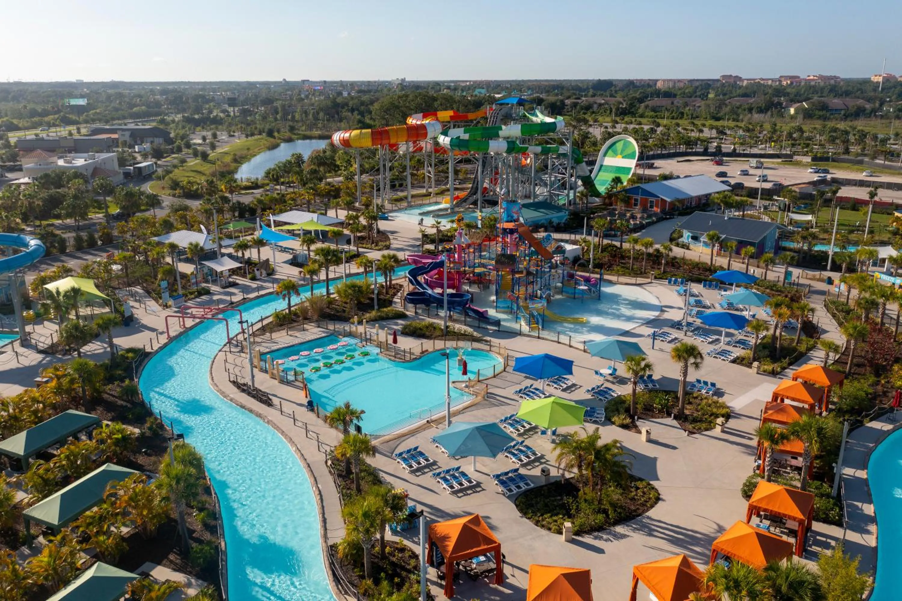 Aqua park in Margaritaville Resort Orlando
