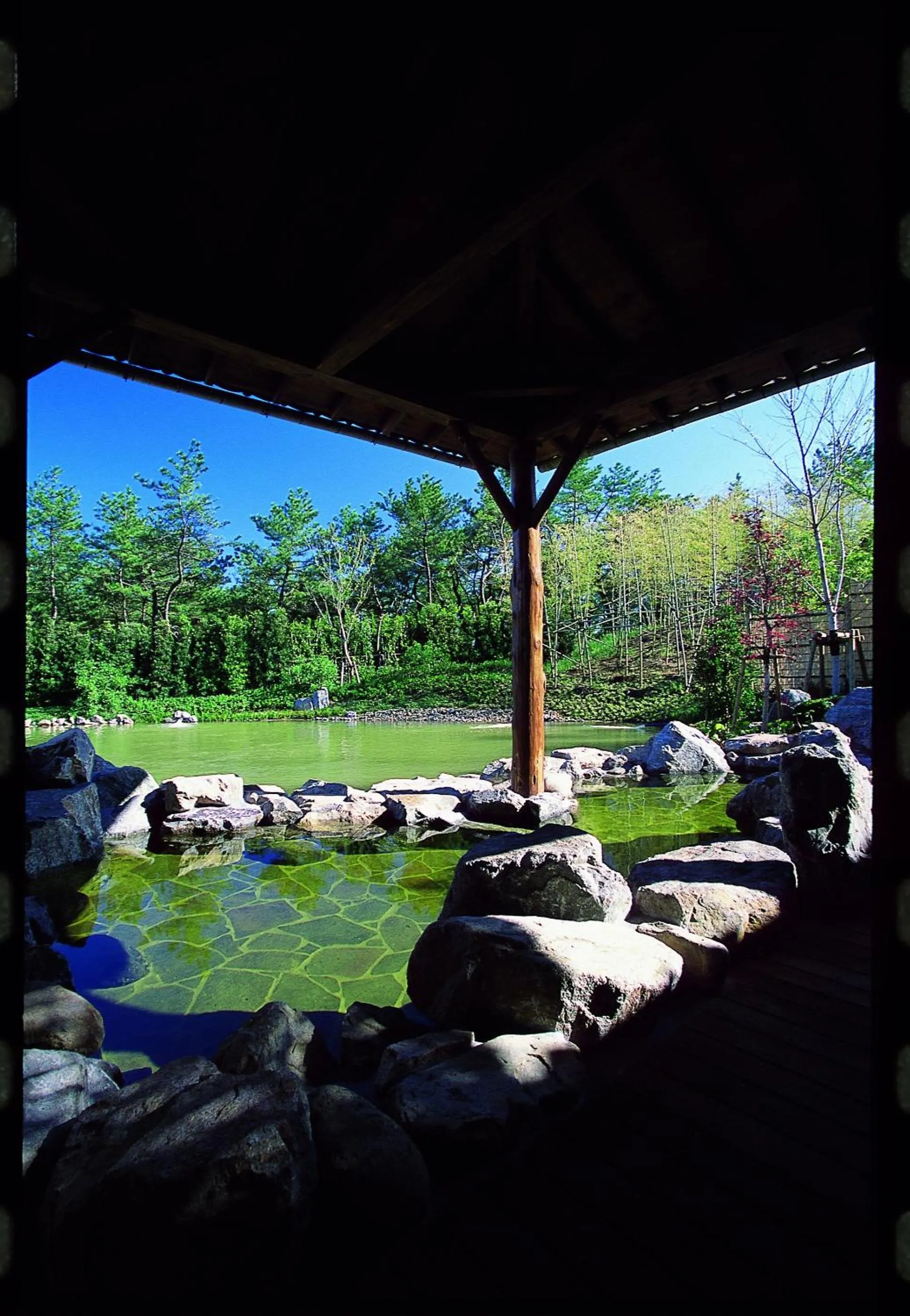 Hot Spring Bath in Phoenix Seagaia Ocean Tower