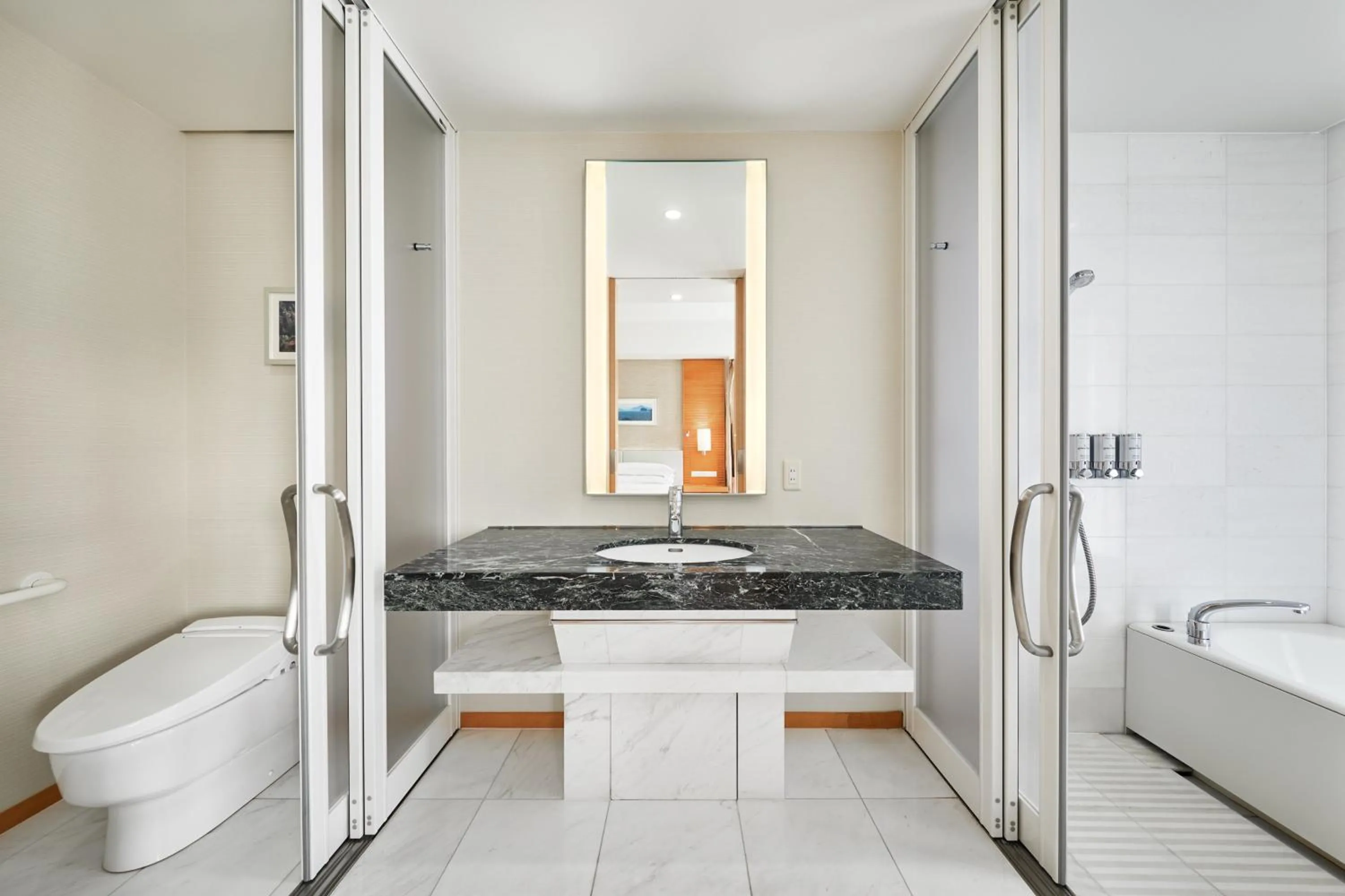 Bathroom in Sheraton Grand Hiroshima Hotel