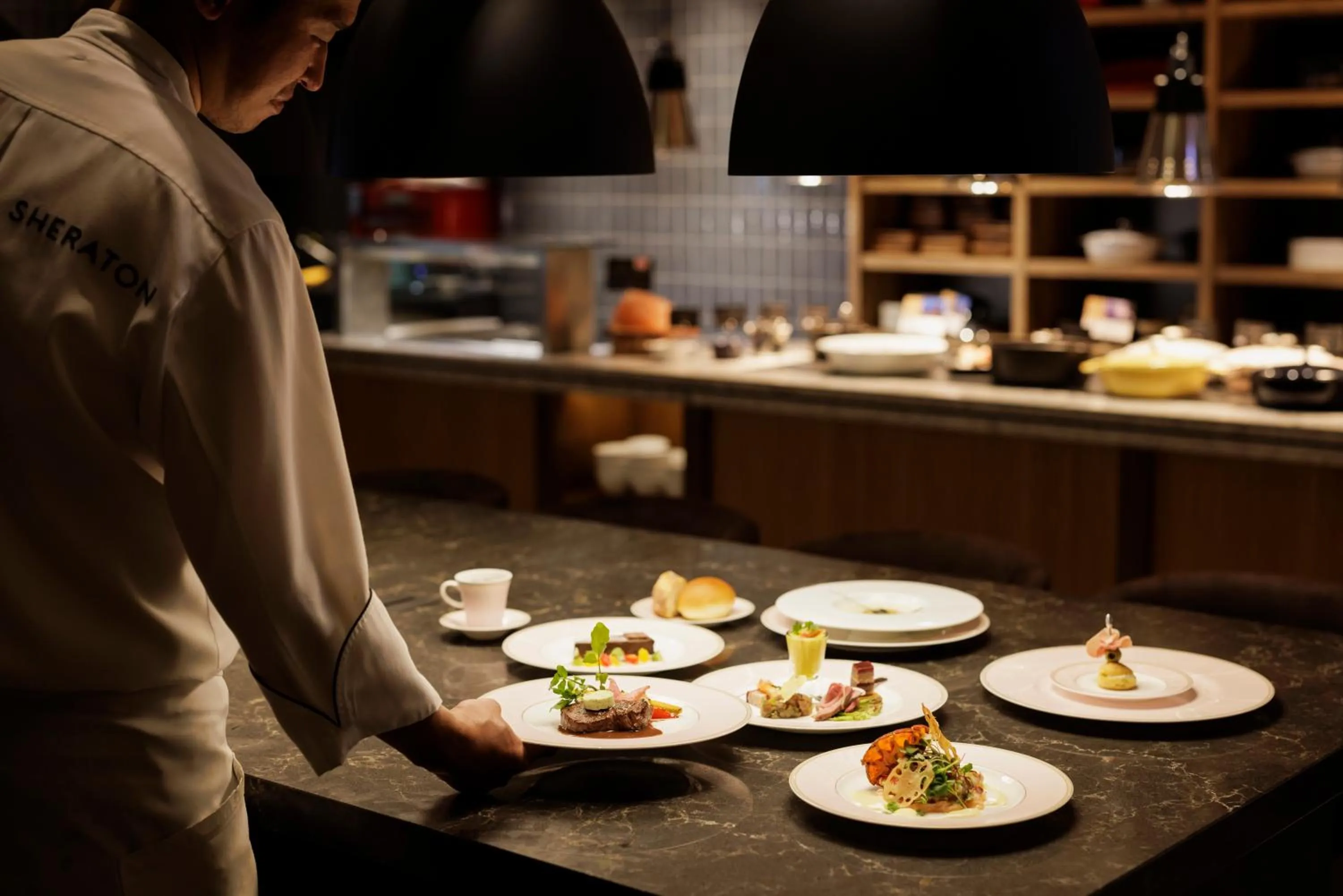 Restaurant/places to eat in Sheraton Grand Hiroshima Hotel