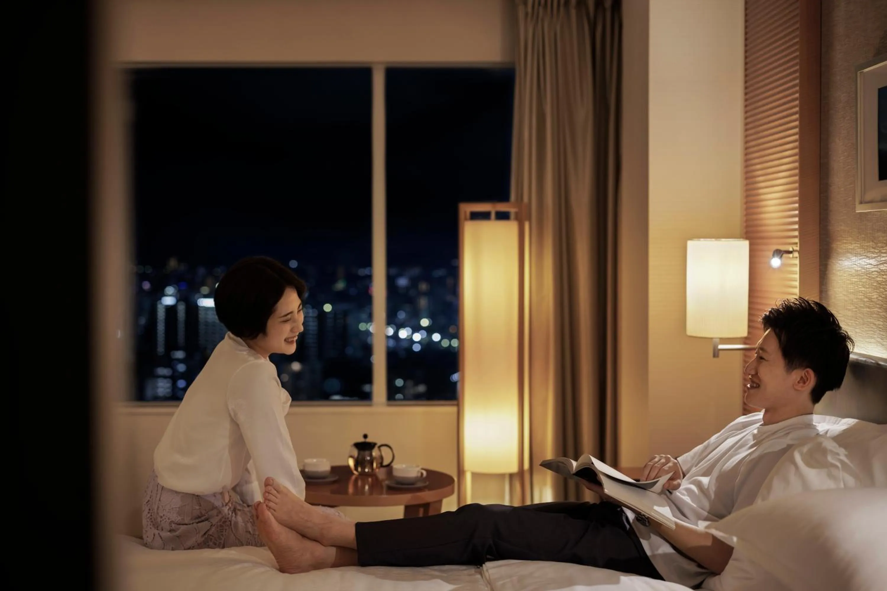 Guests in Sheraton Grand Hiroshima Hotel