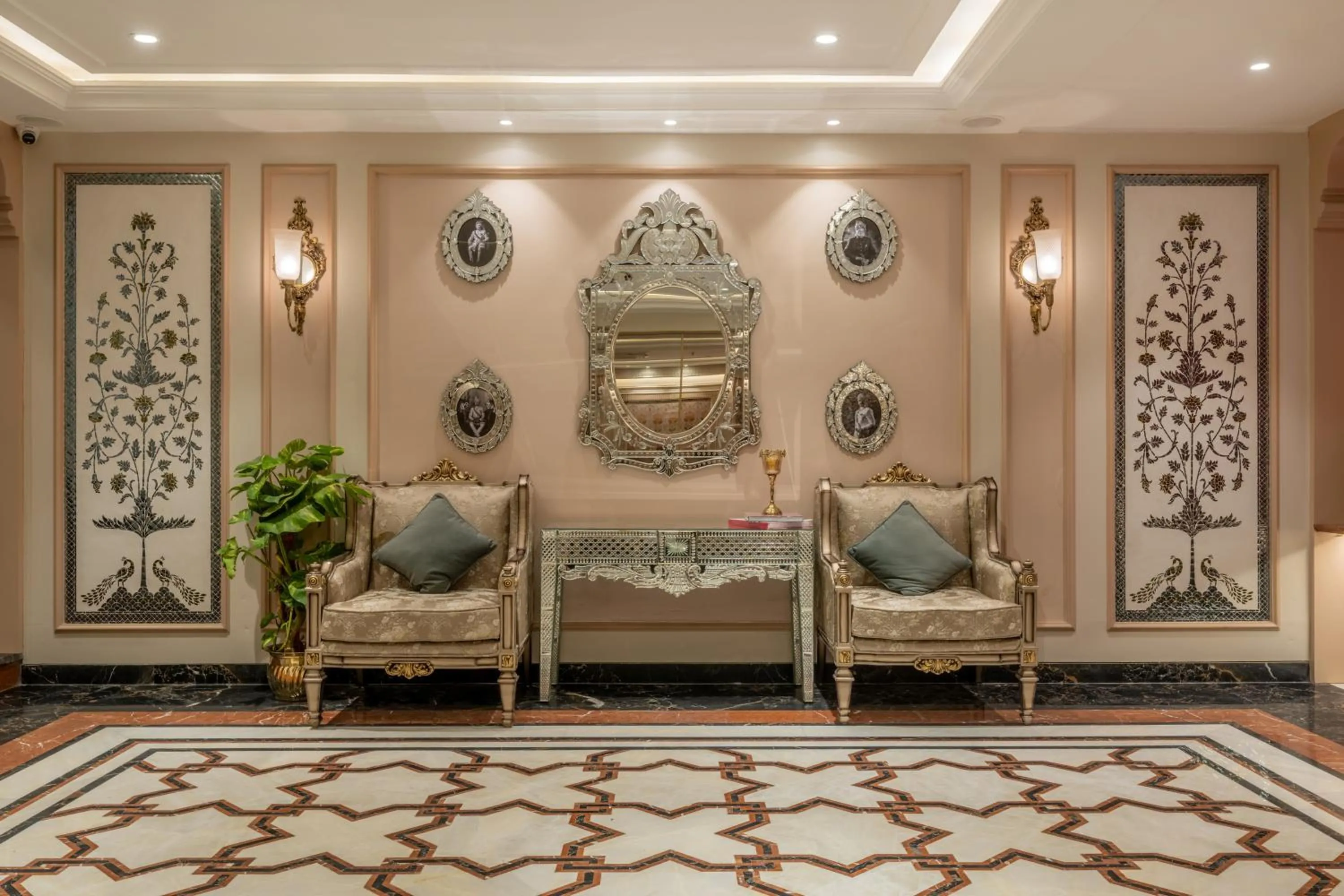 Lobby or reception in The Residency - A Boutique Hotel