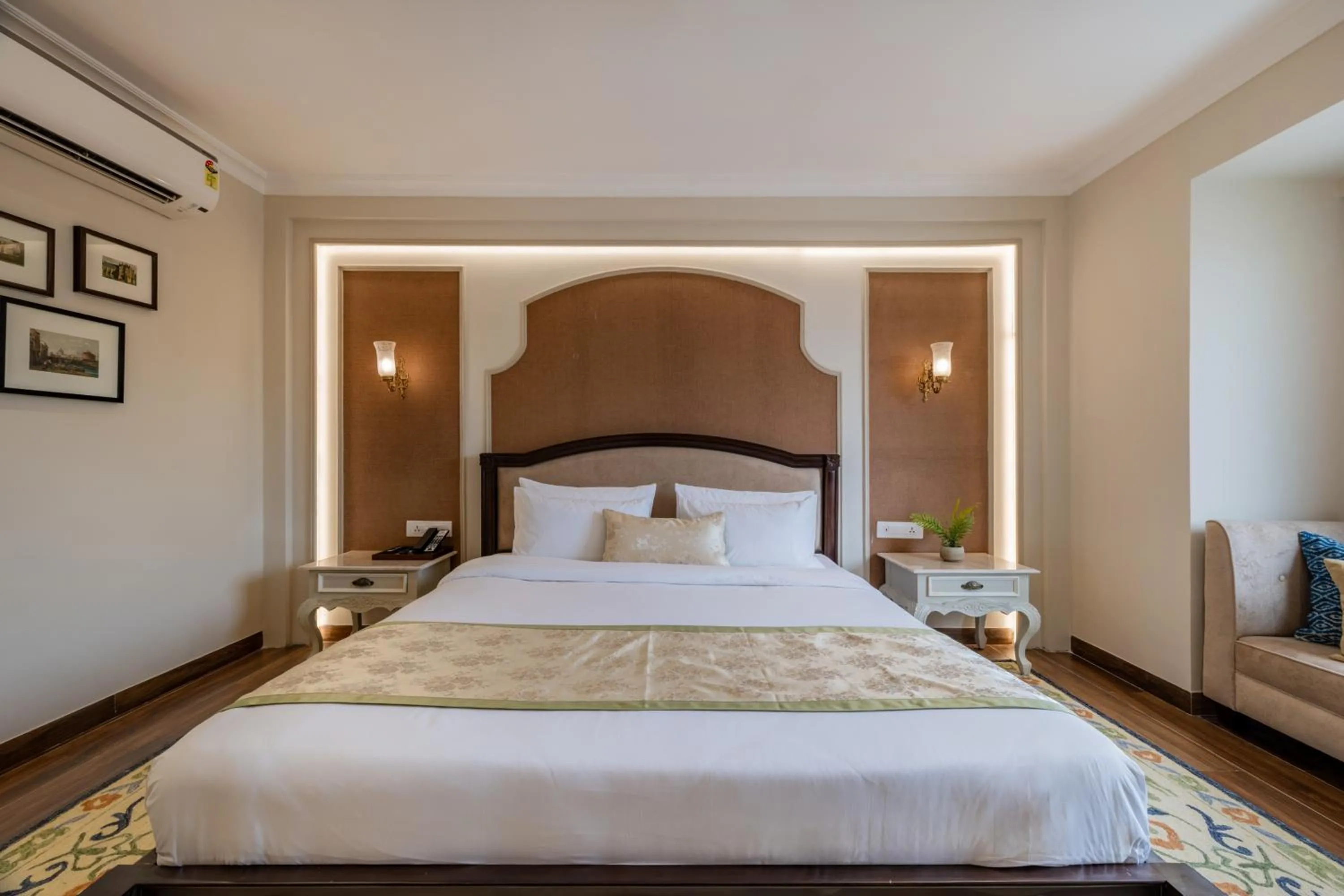 Bed in The Residency - A Boutique Hotel