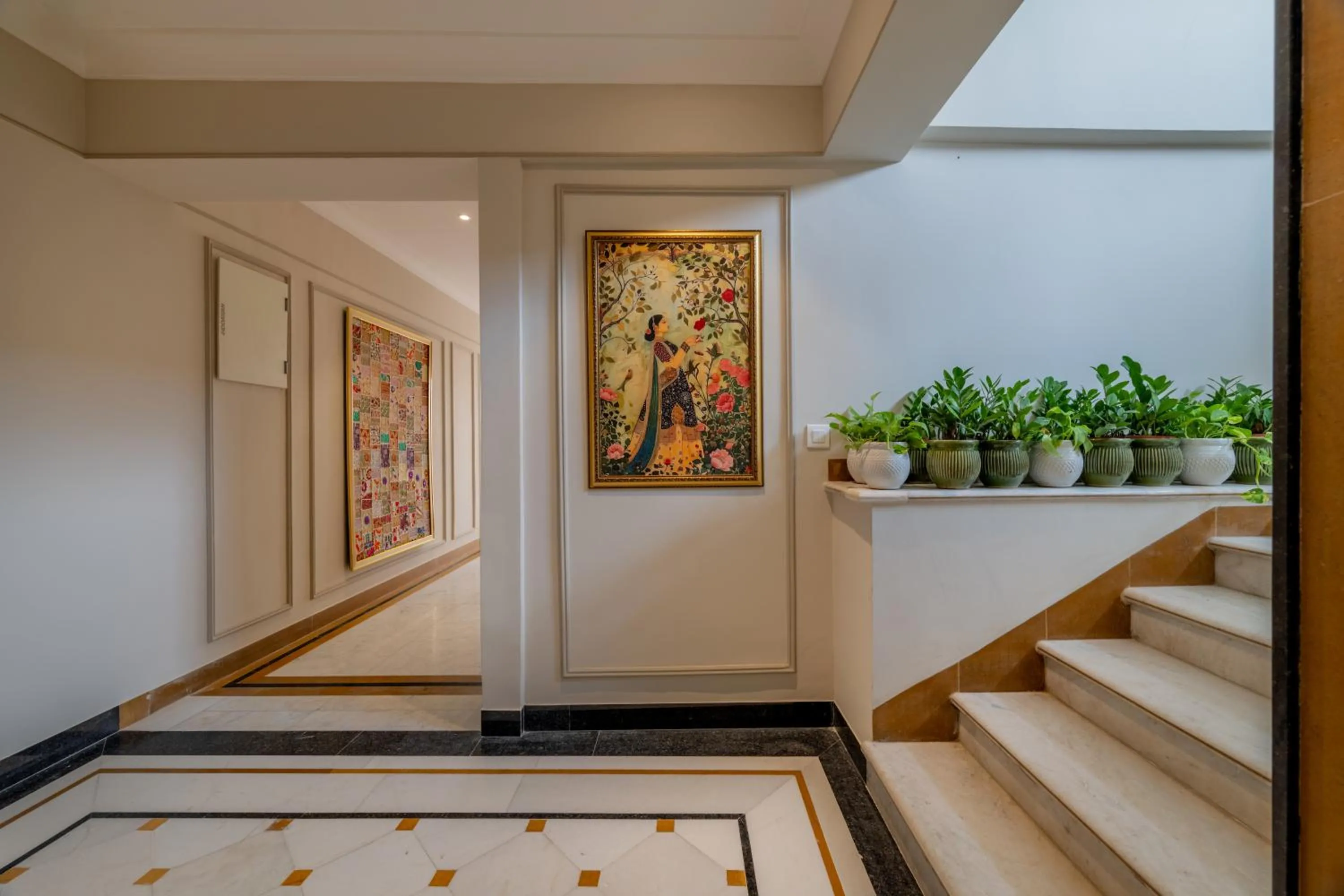 Lobby or reception in The Residency - A Boutique Hotel