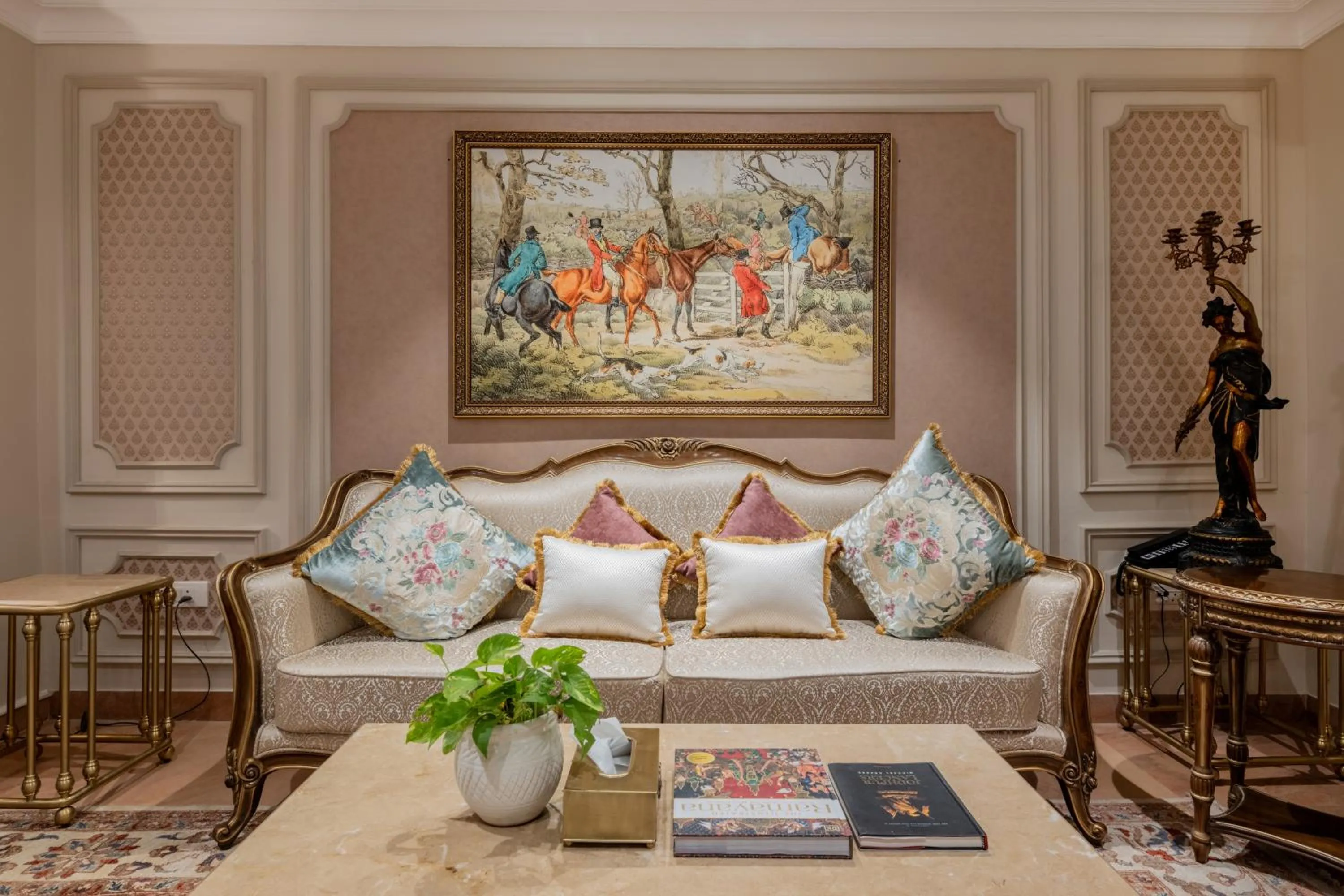 Living room in The Residency - A Boutique Hotel